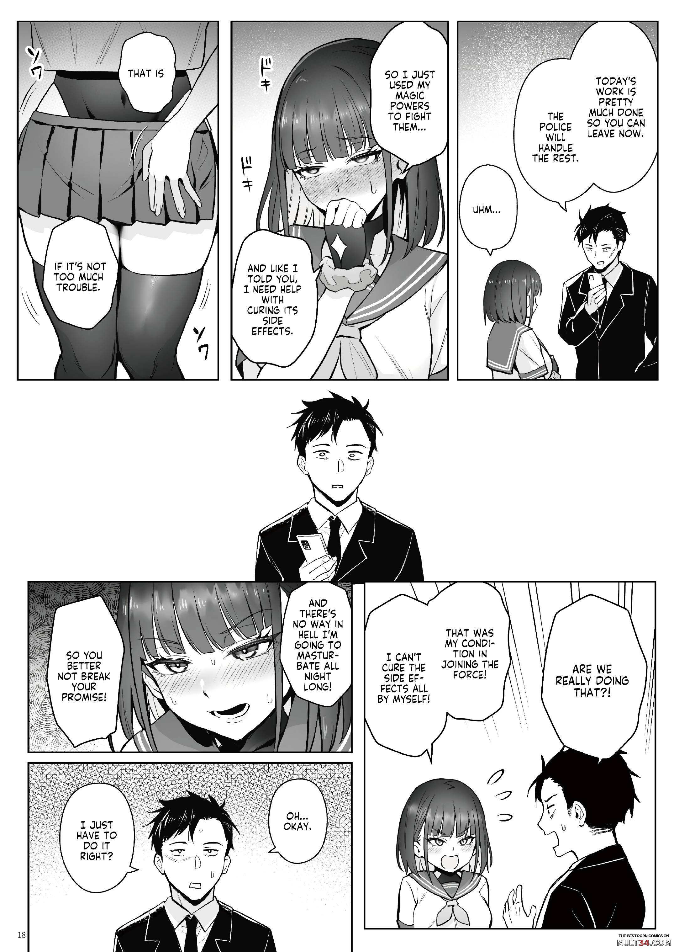Former Magical Girl Blue's Work: The Prequel page 15