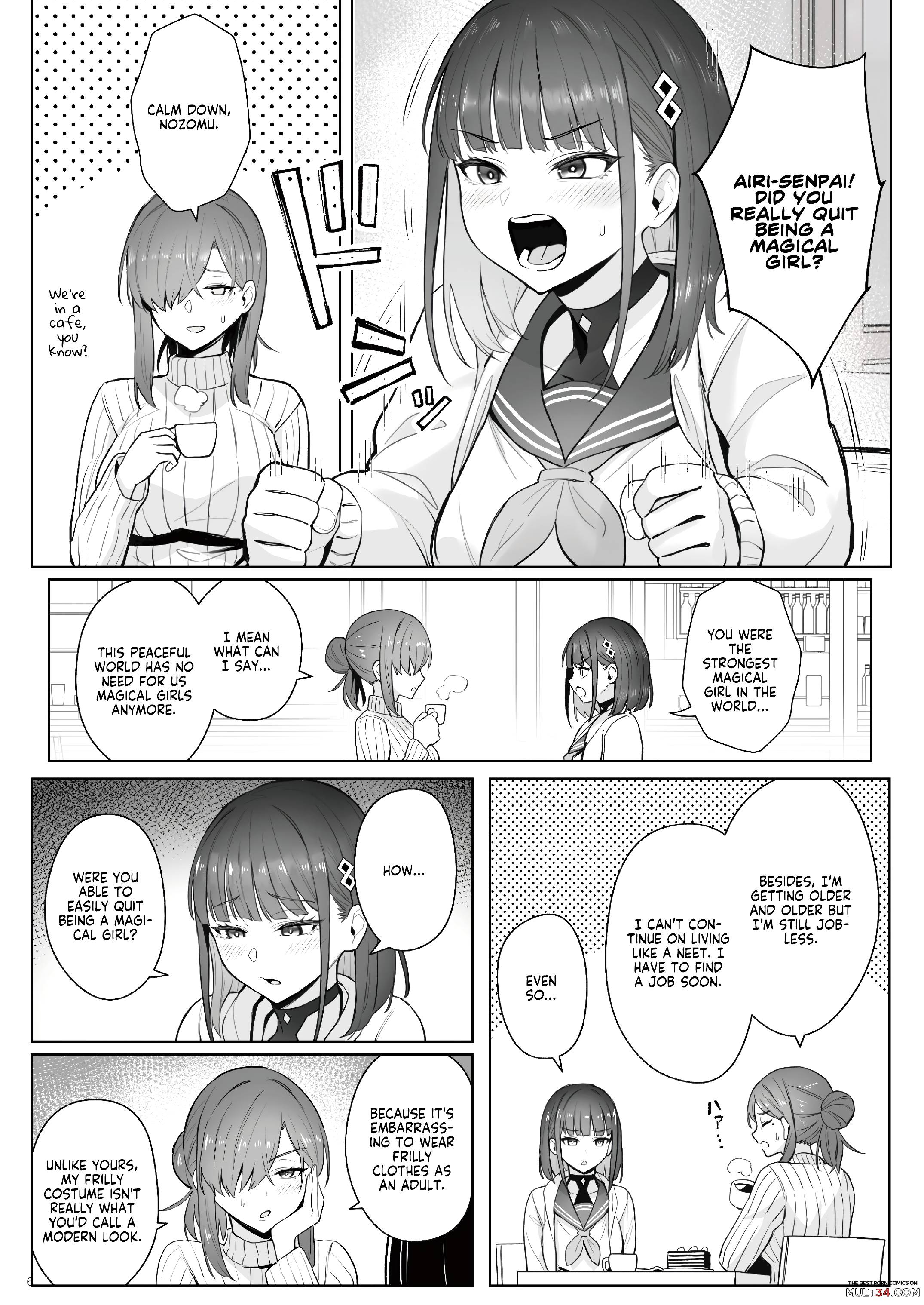 Former Magical Girl Blue's Work: The Prequel page 3