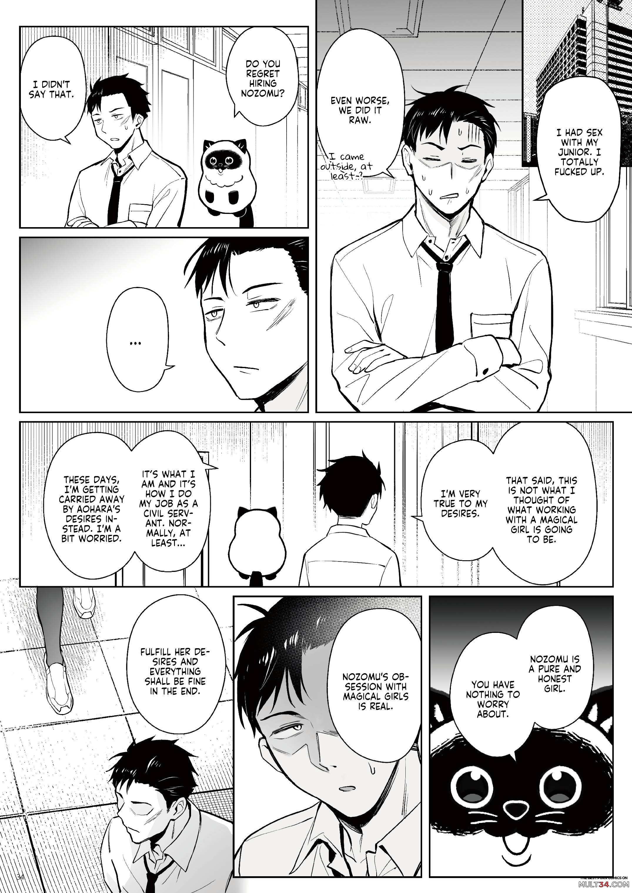 Former Magical Girl Blue's Work: The Prequel page 31
