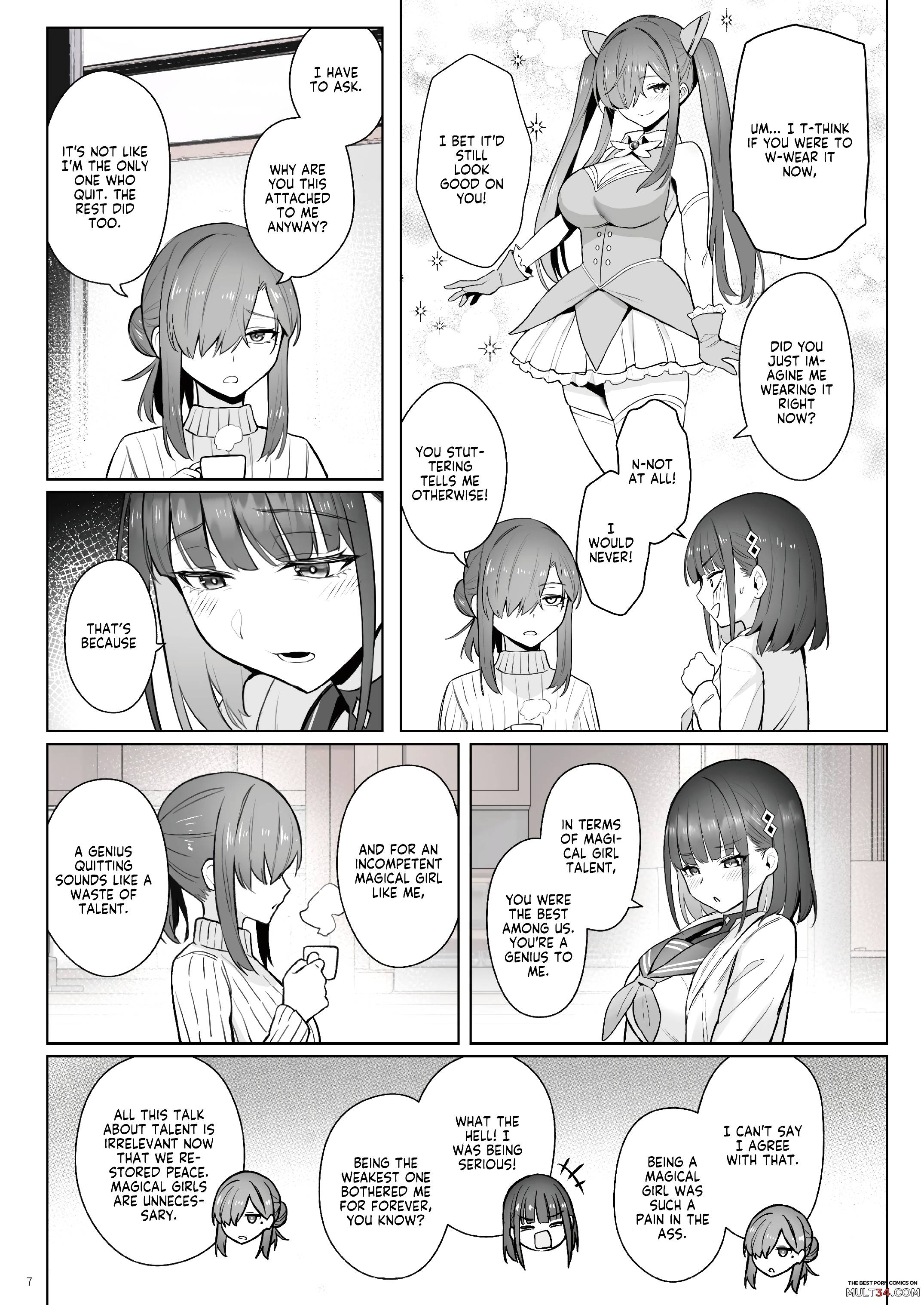 Former Magical Girl Blue's Work: The Prequel page 4