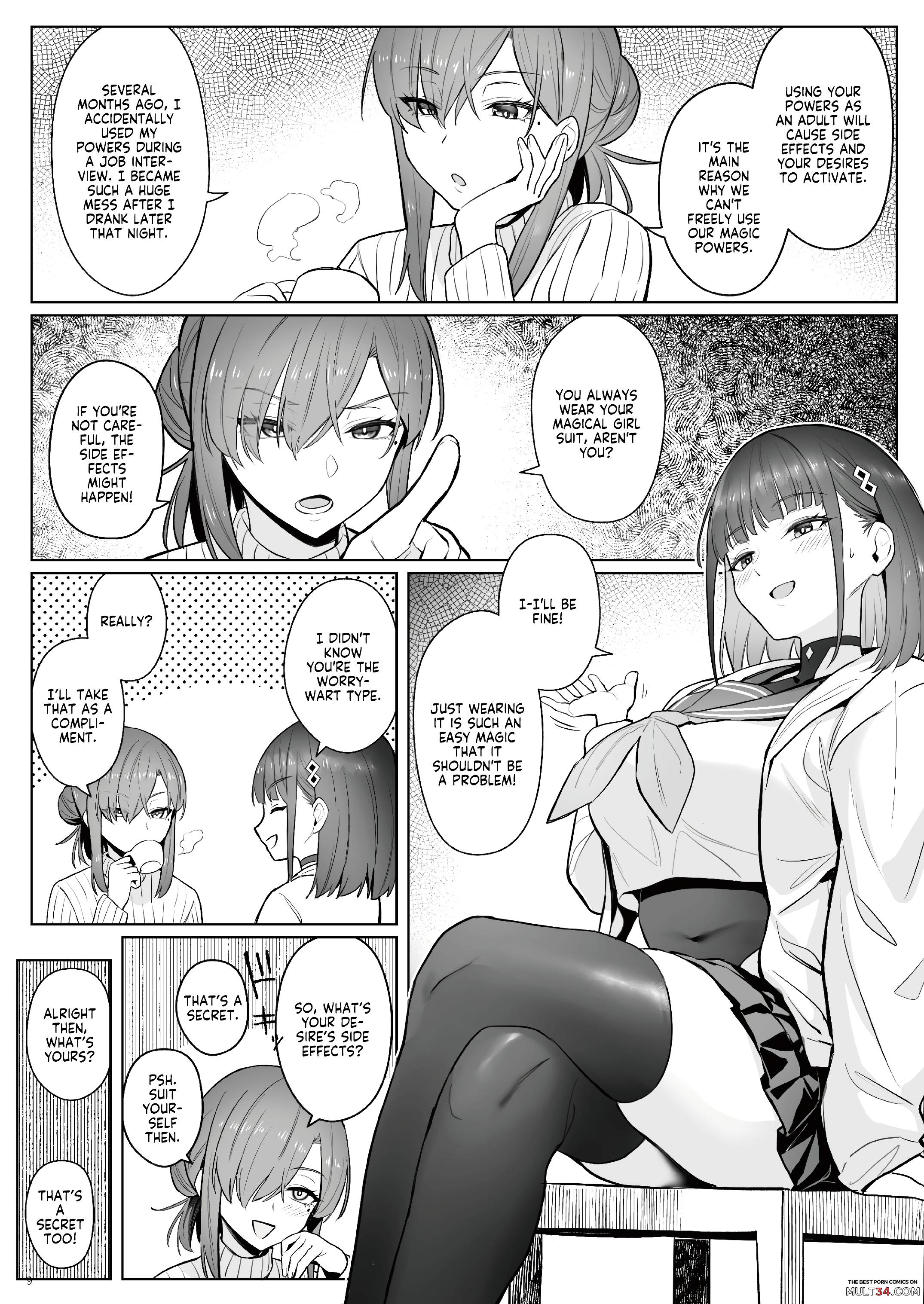 Former Magical Girl Blue's Work: The Prequel page 6