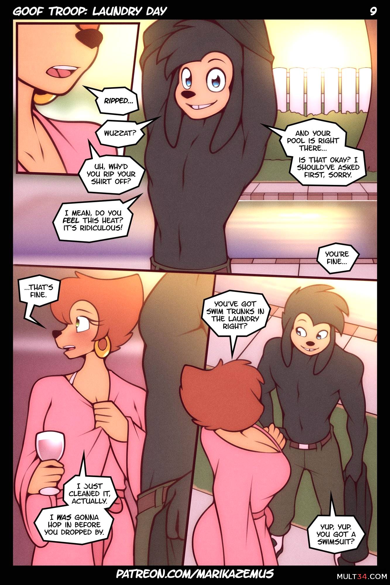 Goof Troop: Laundry Day - Porn Comics page 10