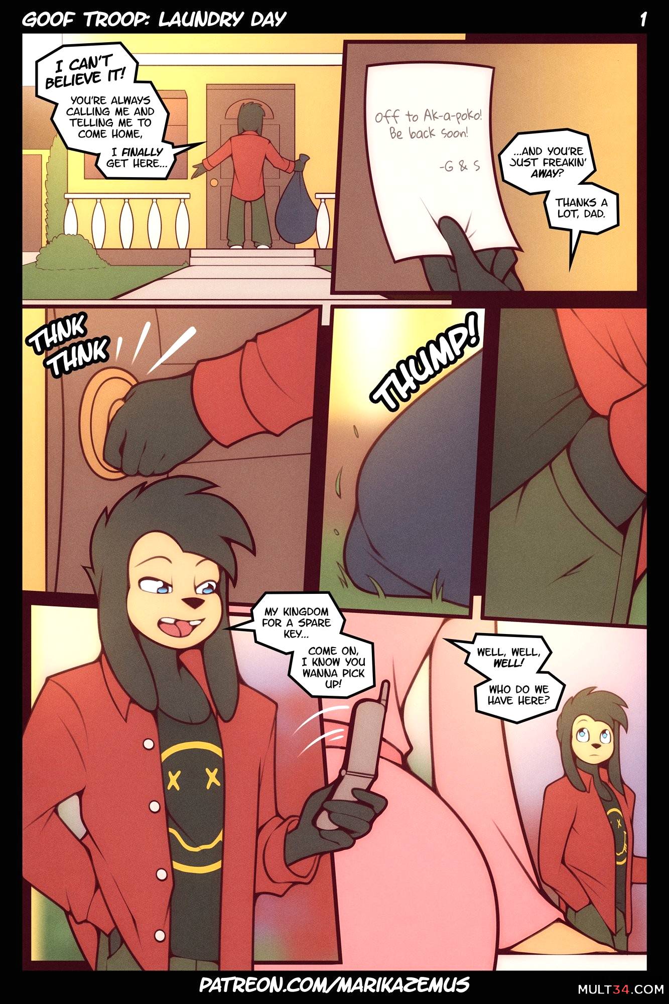 Goof Troop: Laundry Day - Porn Comics page 2