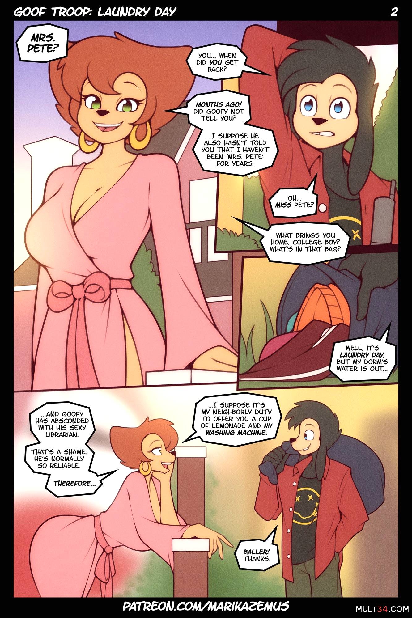 Goof Troop: Laundry Day - Porn Comics page 3