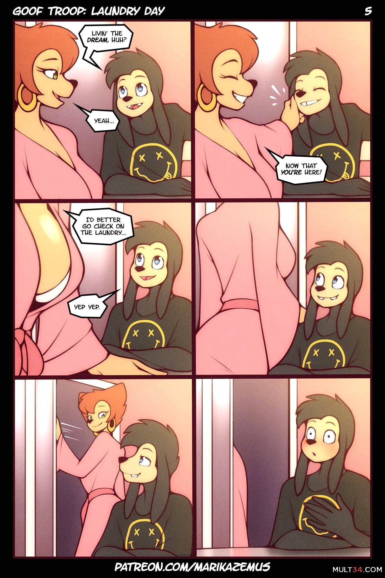 Goof Troop: Laundry Day - Porn Comics page 6