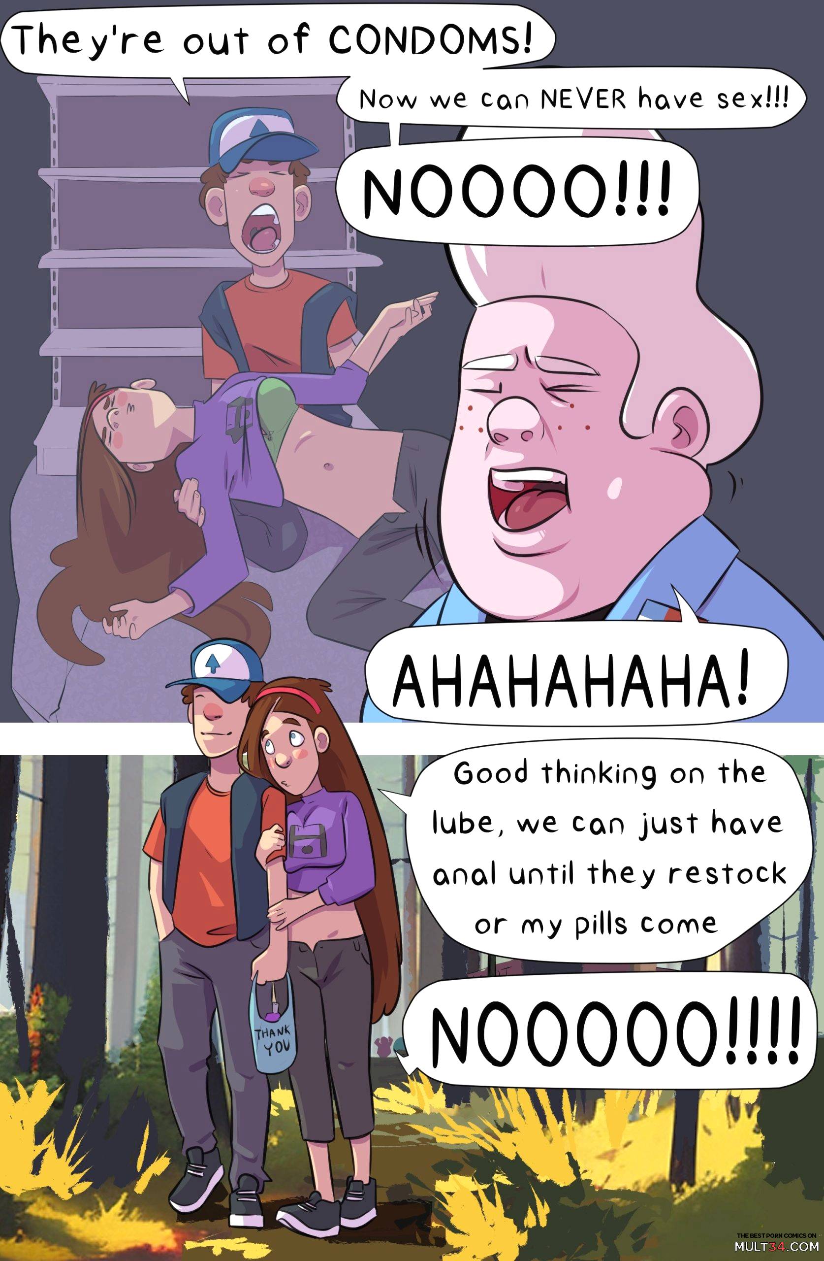 Gravity Falls Porn Parody 3 - Porn Comics page 5