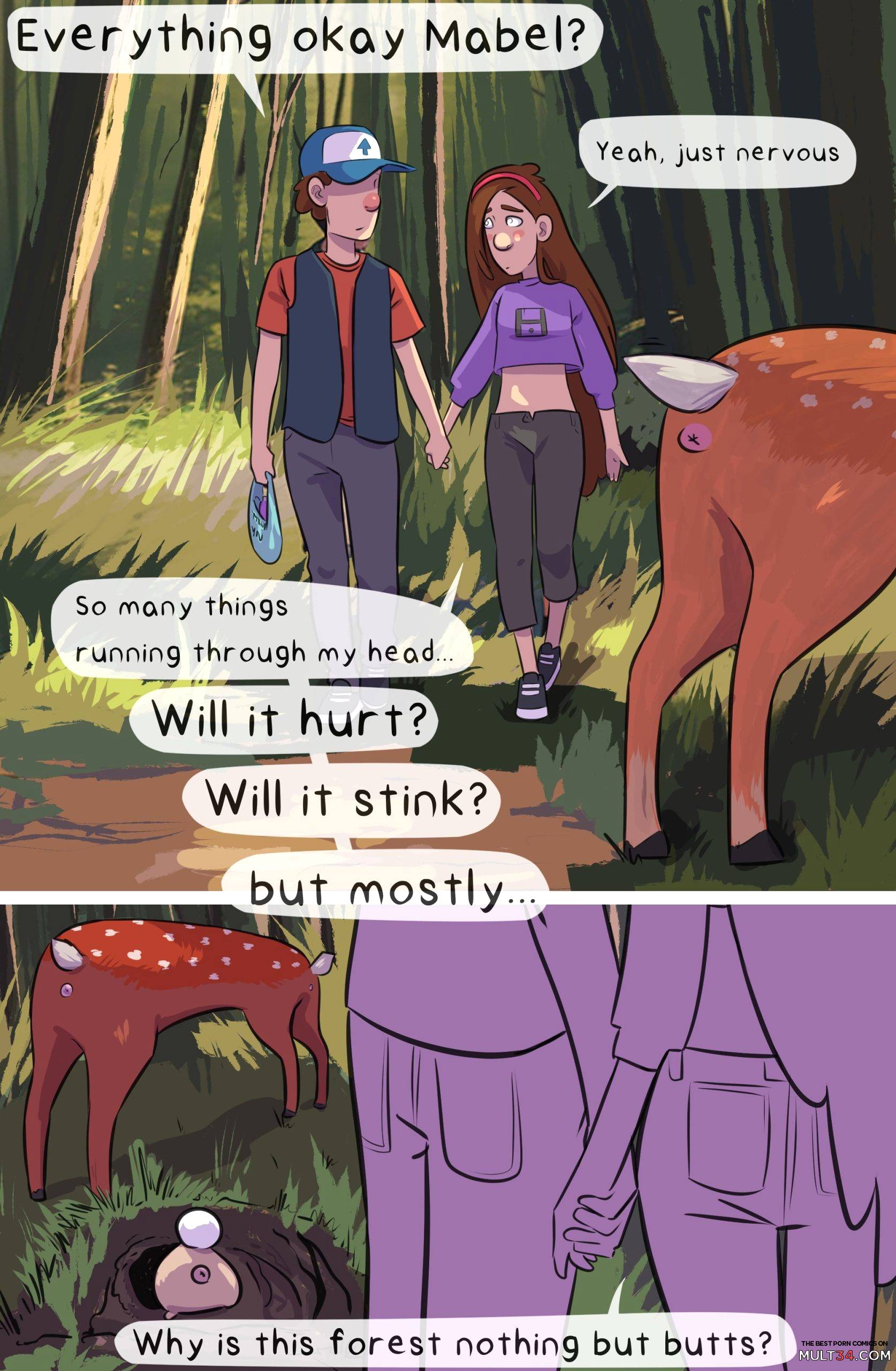 Gravity Falls Porn Parody 3 - Porn Comics page 6