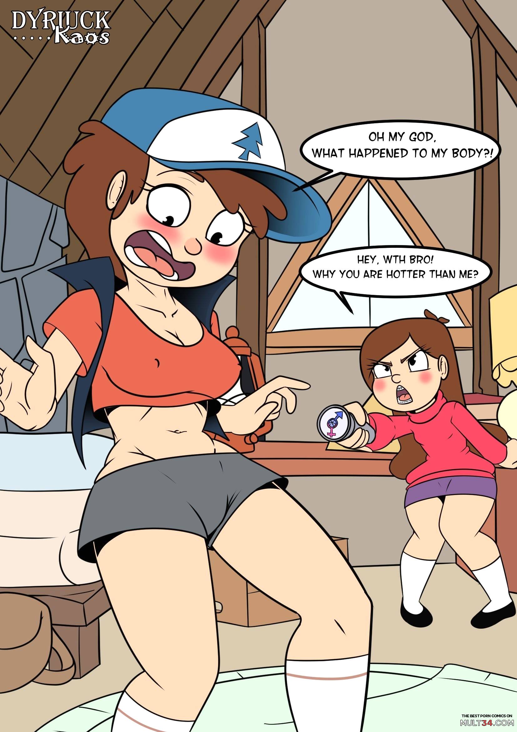 Gravity Fuck - Porn Comics page 2