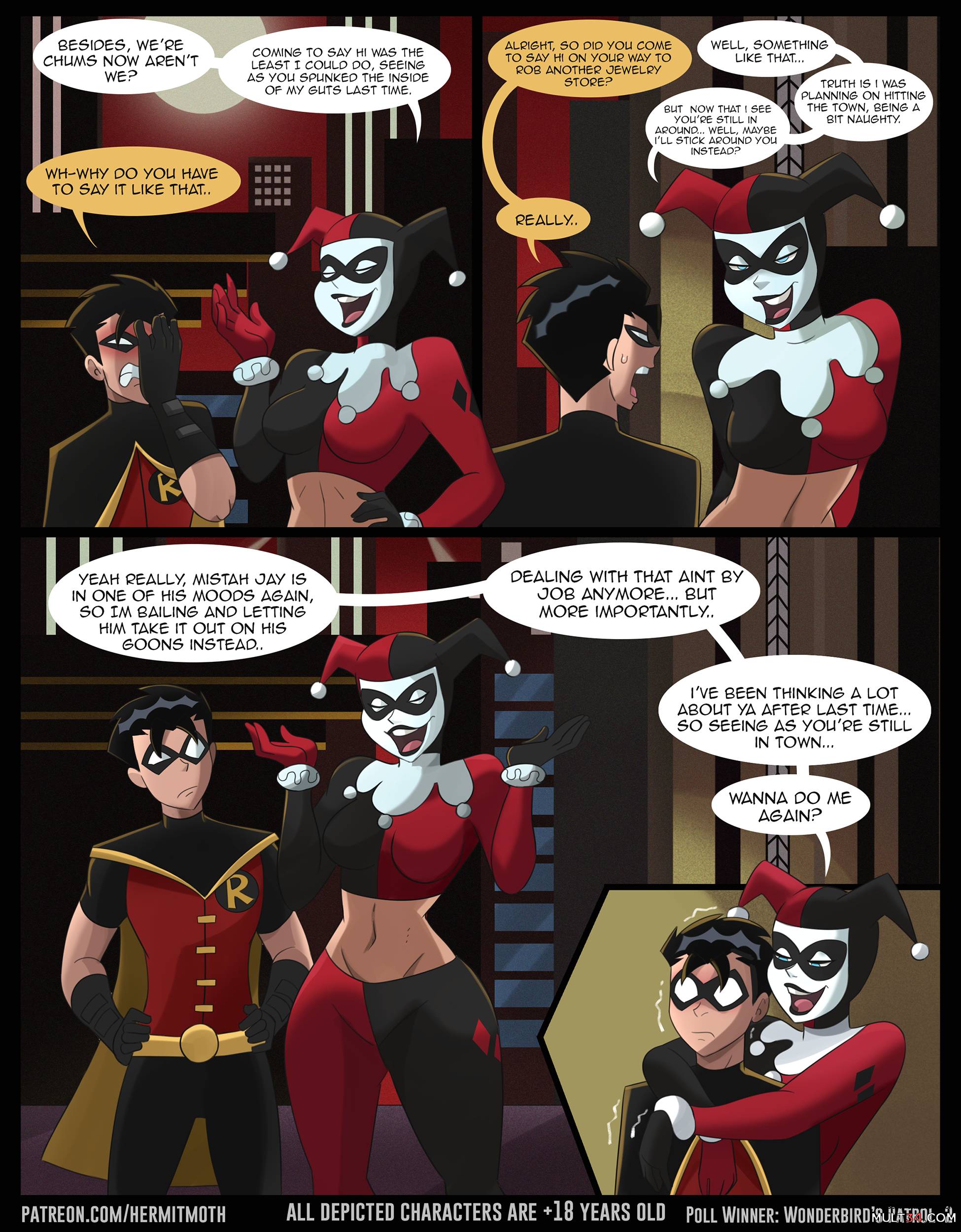 Harley and Robin: Second Shot of Crazy - Porn Comics page 2