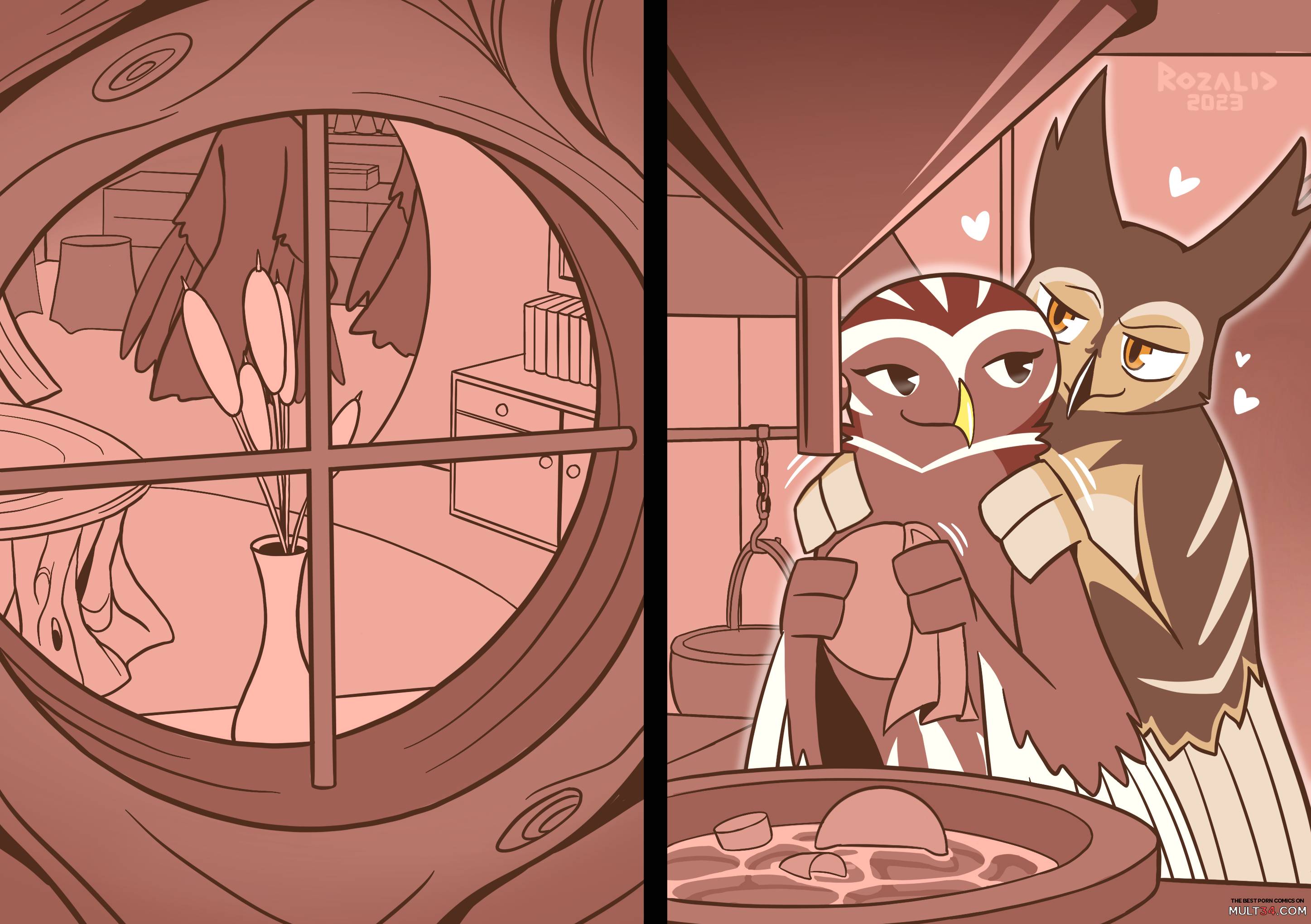 Kinky Owls: Bondage - Porn Comics page 4