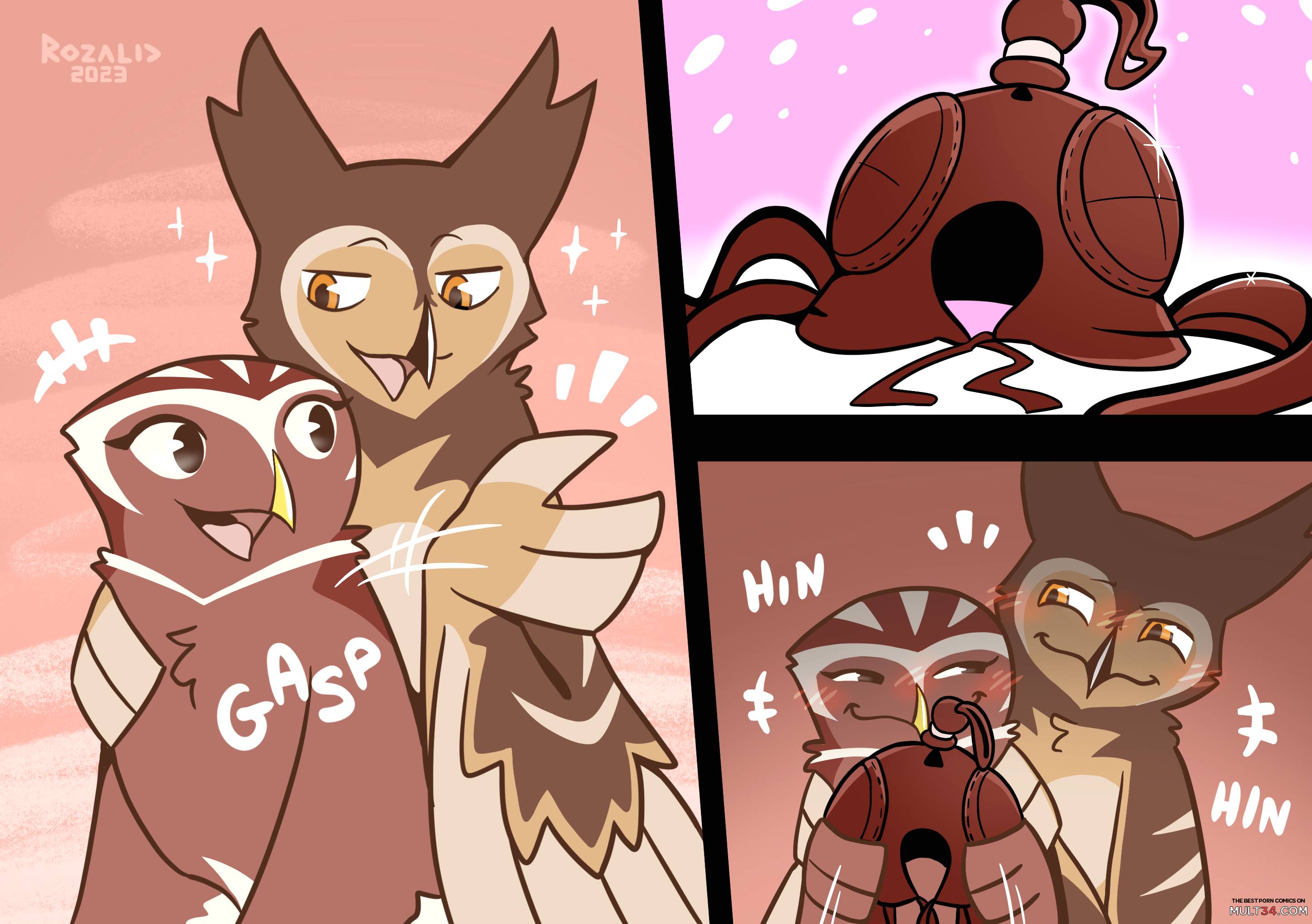 Kinky Owls: Bondage - Porn Comics page 5