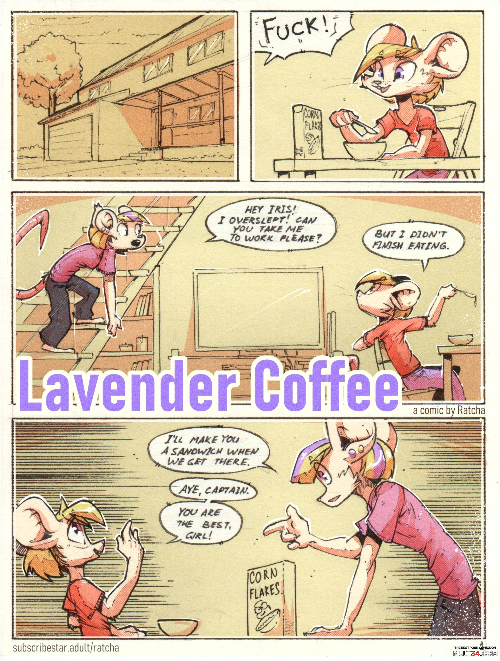 Lavender Coffee - Porn Comics page 1