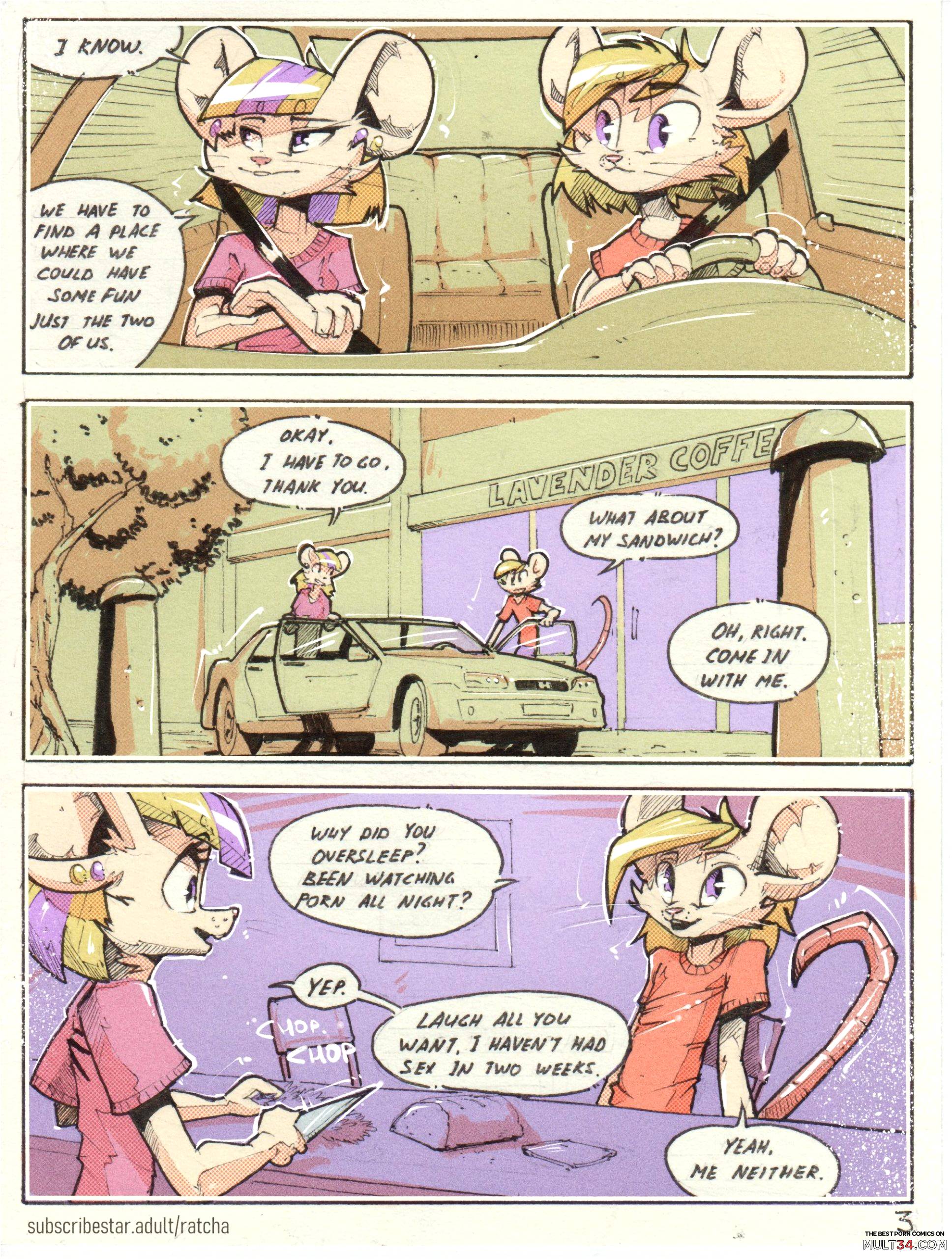 Lavender Coffee - Porn Comics page 3