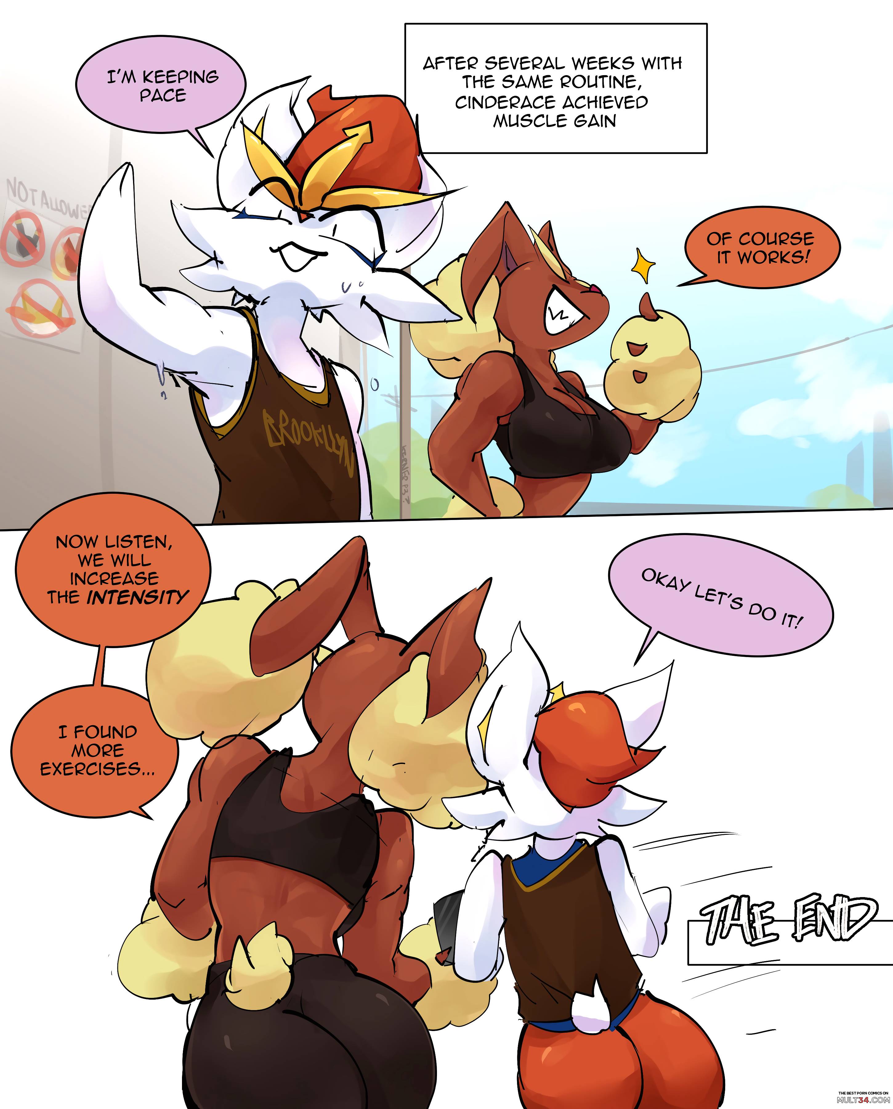 Lopunny vs Cinderace 2 - Porn Comics page 15