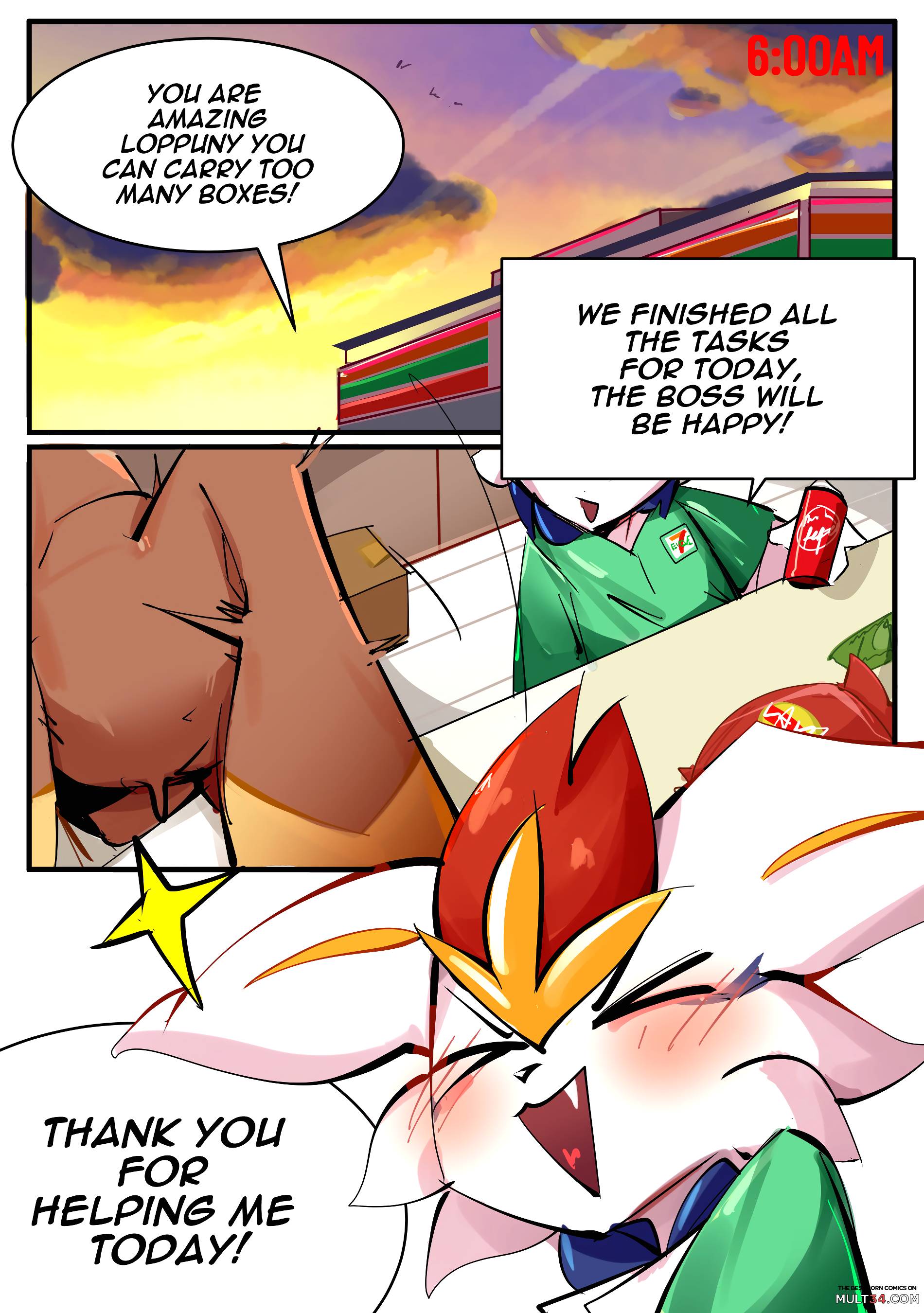 Lopunny vs Cinderace - Porn Comics page 2