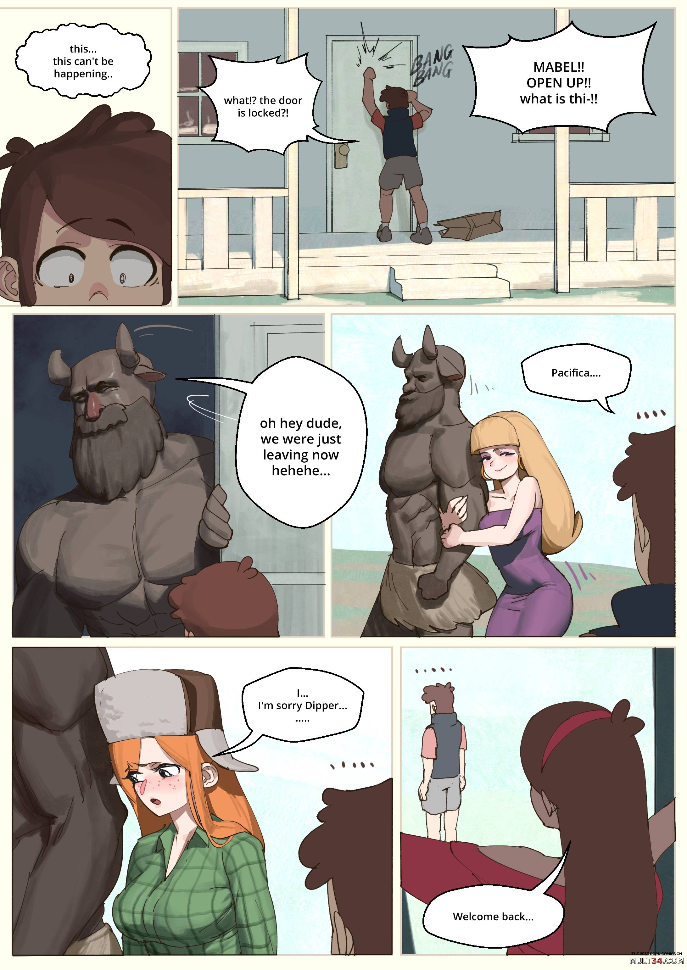 Mabel finds out - Porn Comics page 4