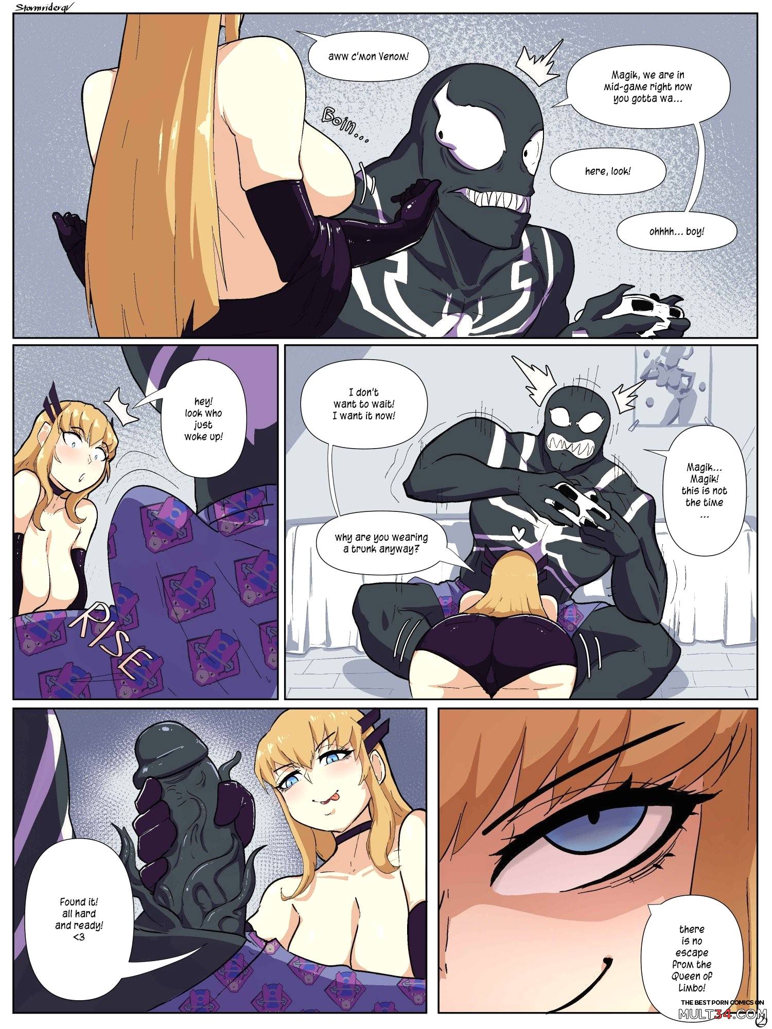 Magik_ The Symbiote Strikes Back! - Porn Comics page 5