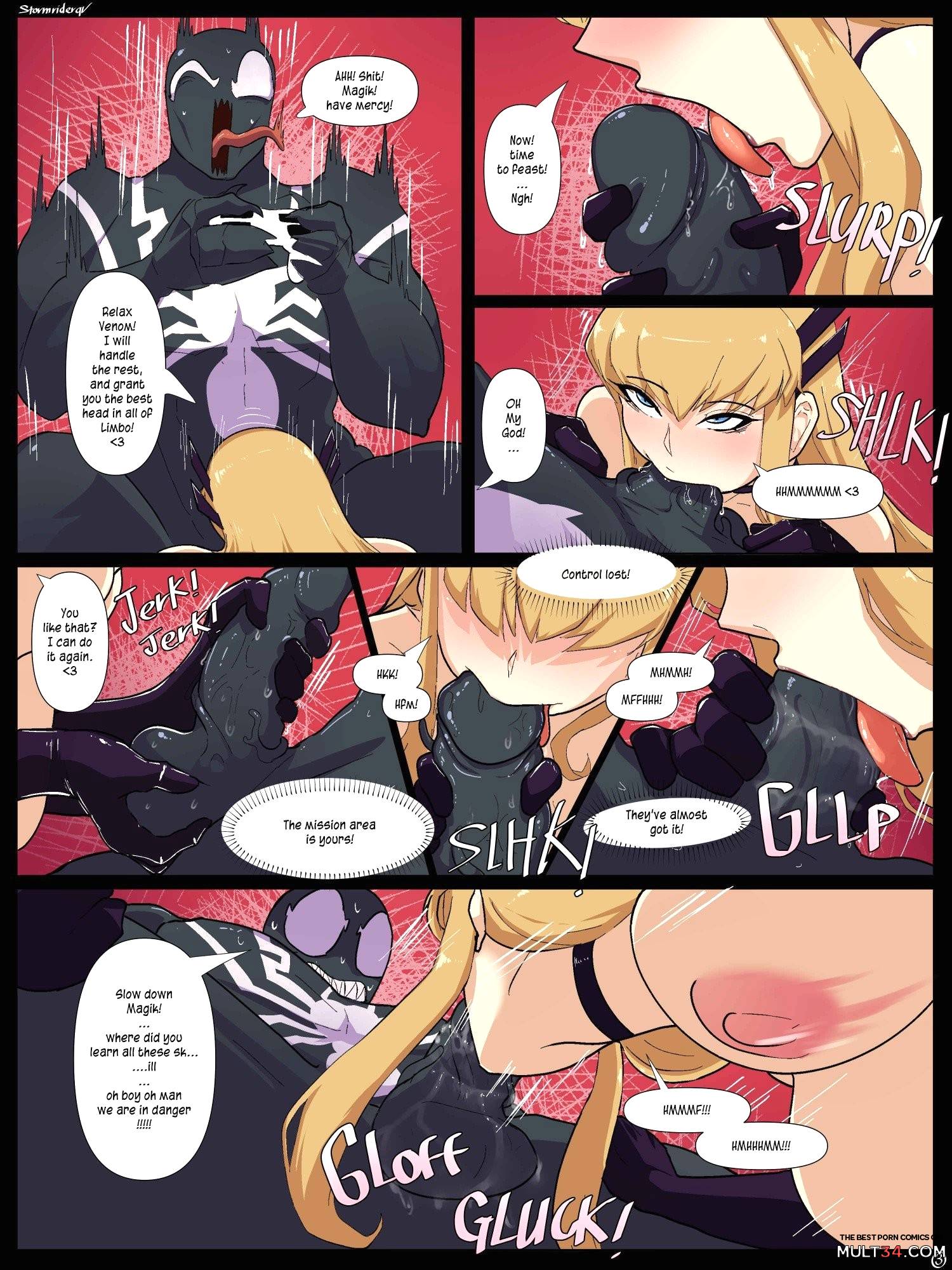 Magik_ The Symbiote Strikes Back! - Porn Comics page 6