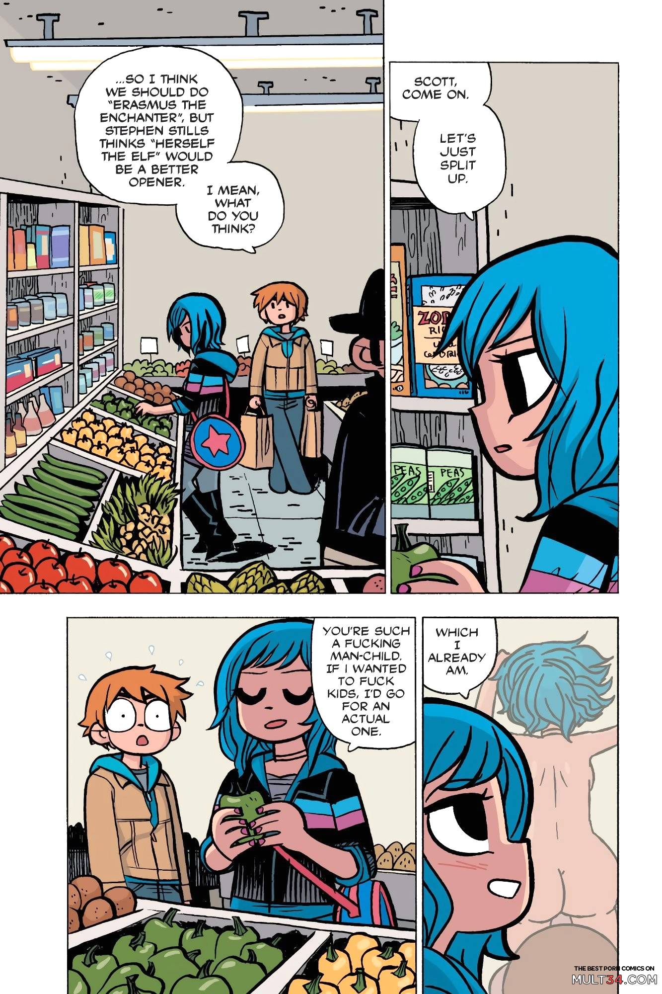 Ramona Flowers X Shota - Porn Comics page 8