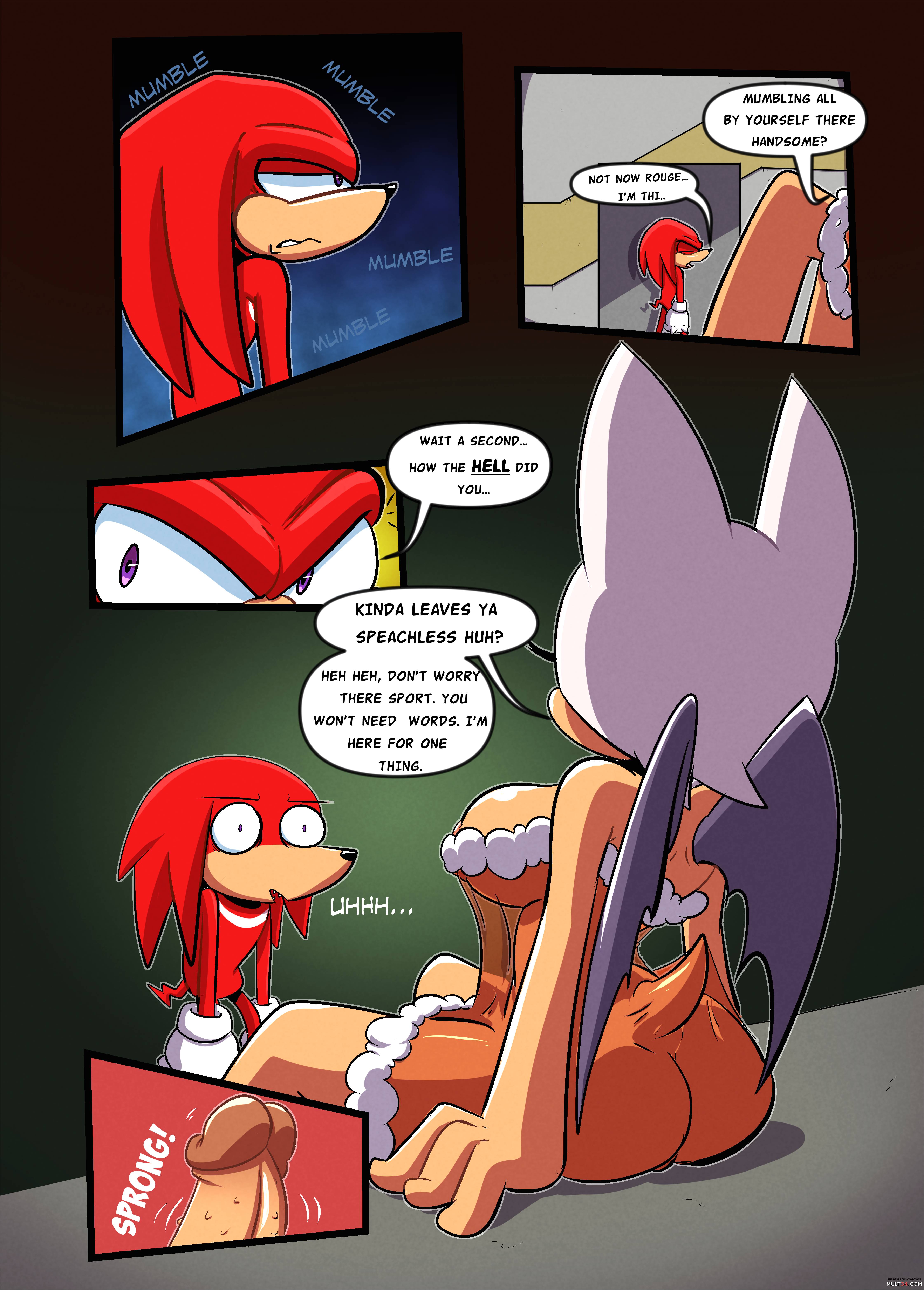 Rouge and Knuckles Hentai Comic! - Porn Comics page 3