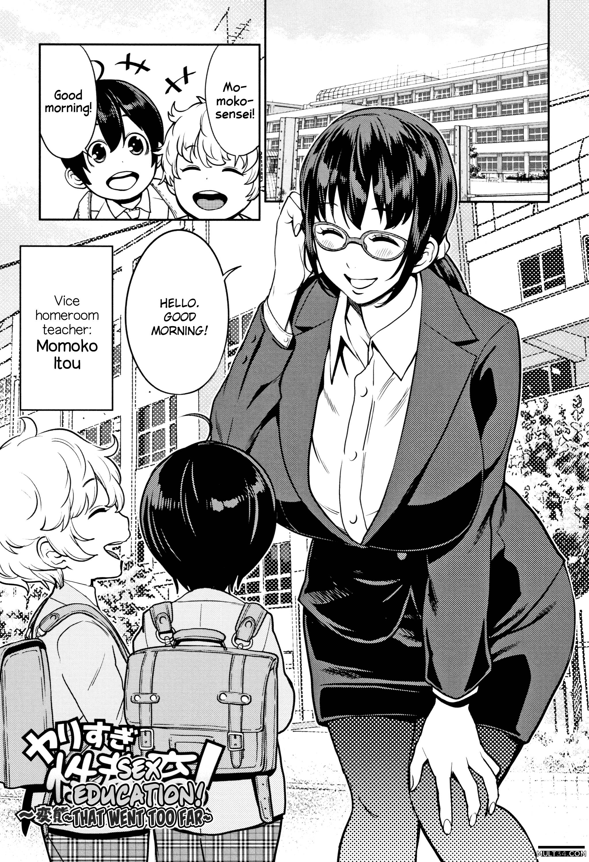 Sex Education That Went Too Far page 1