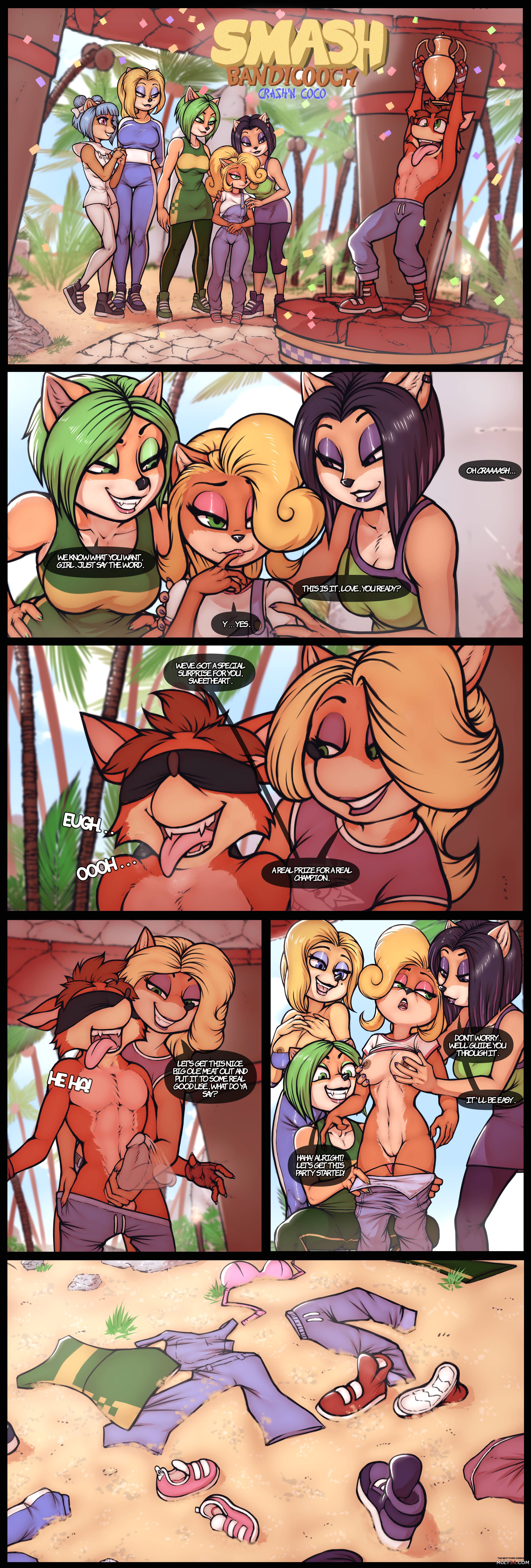 Smash Bandicoot - Porn Comics page 1