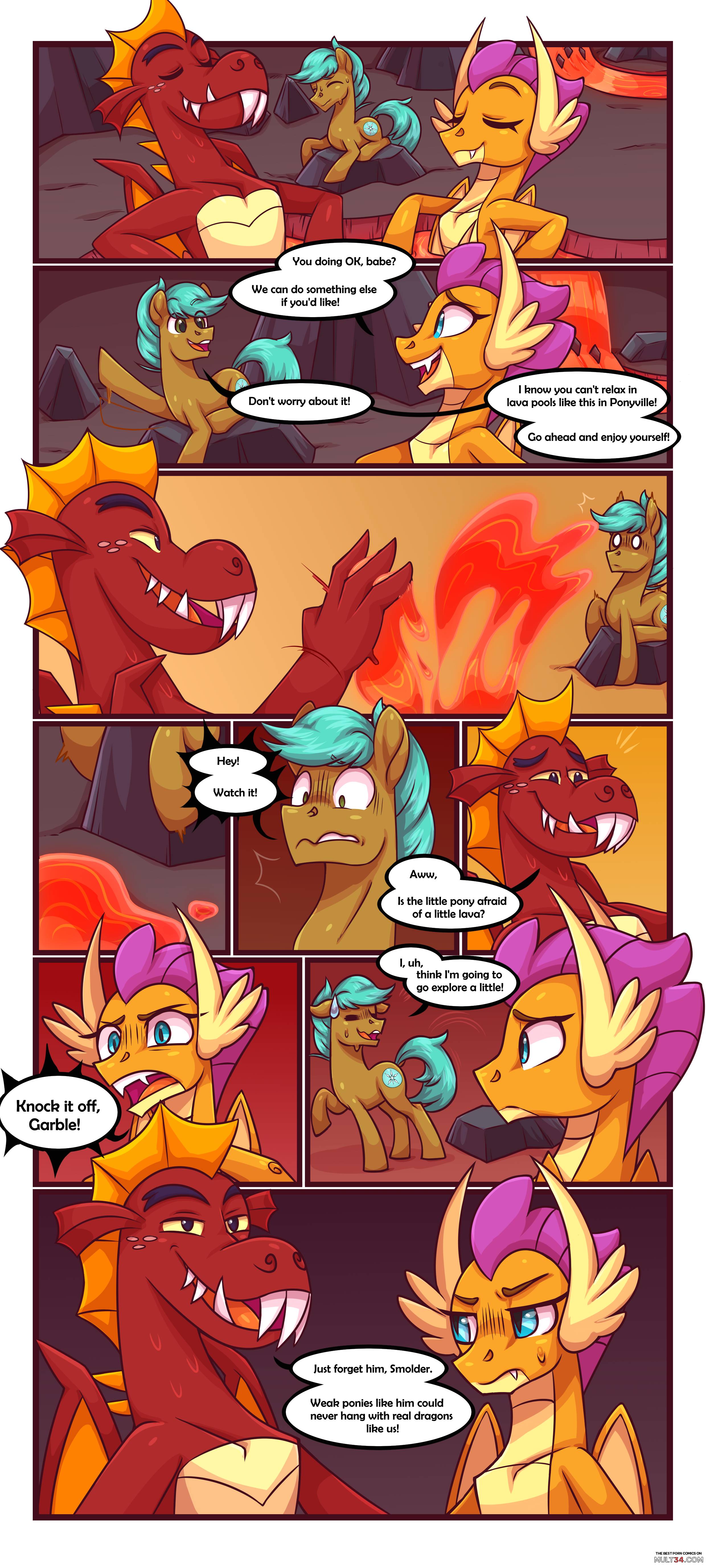 Smolder x OC Comic 3 - Porn Comics page 2