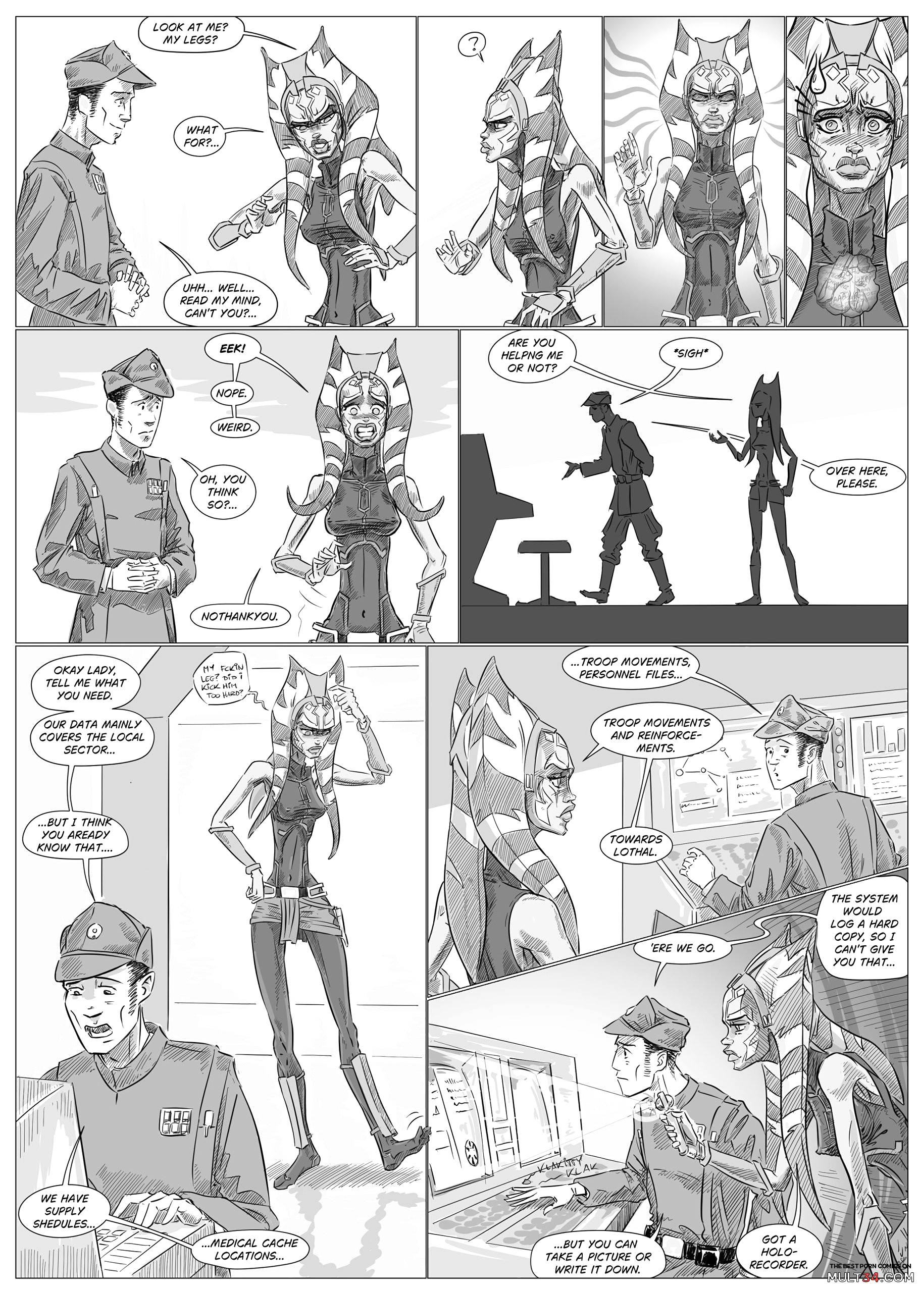 Soldier of Orange - An Ahsoka Story - Porn Comics page 17