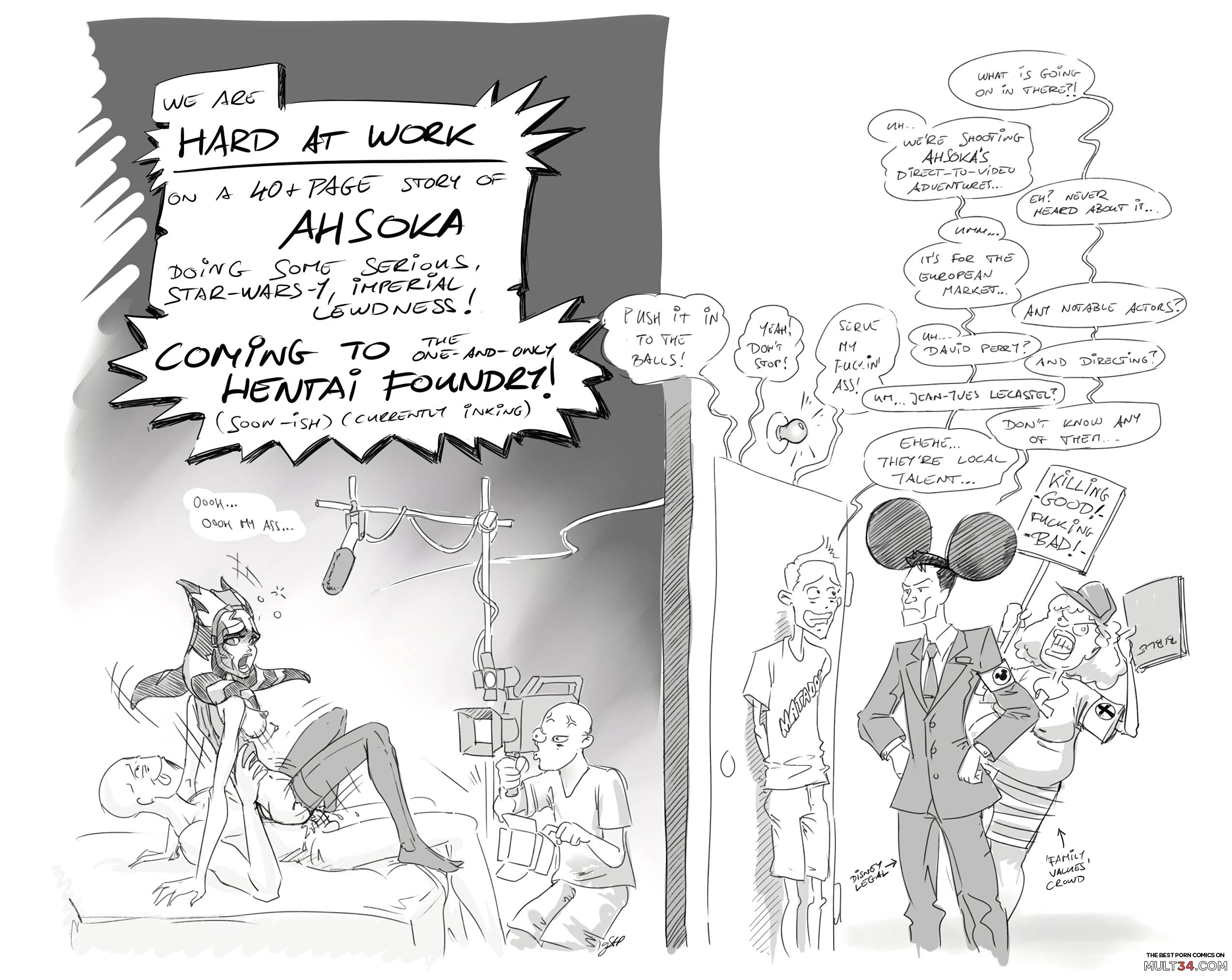 Soldier of Orange - An Ahsoka Story - Porn Comics page 2