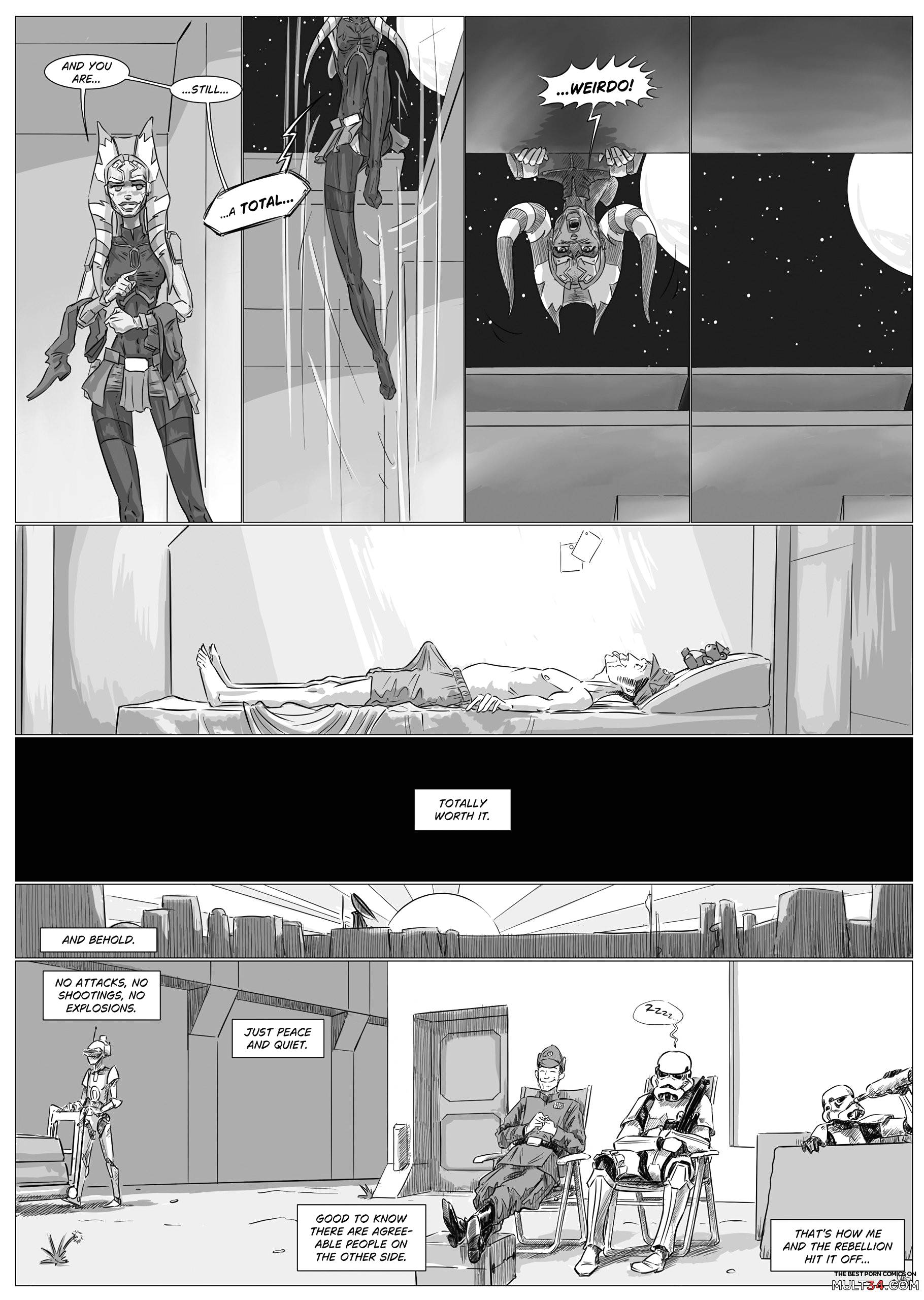 Soldier of Orange - An Ahsoka Story - Porn Comics page 28