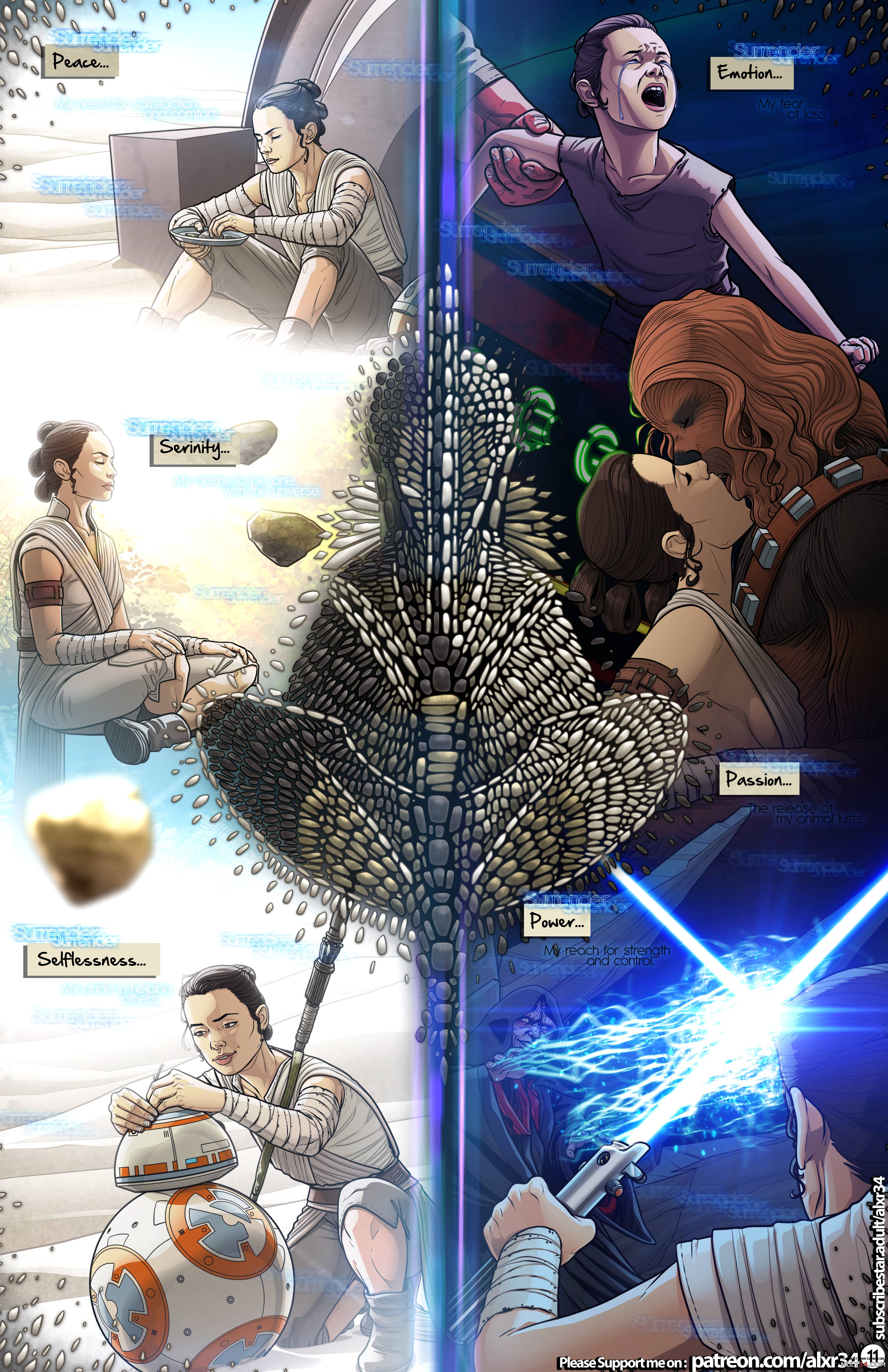 Star Wars: A Complete Guide to Wookie Sex 6 - Hope - Porn Comics page 13