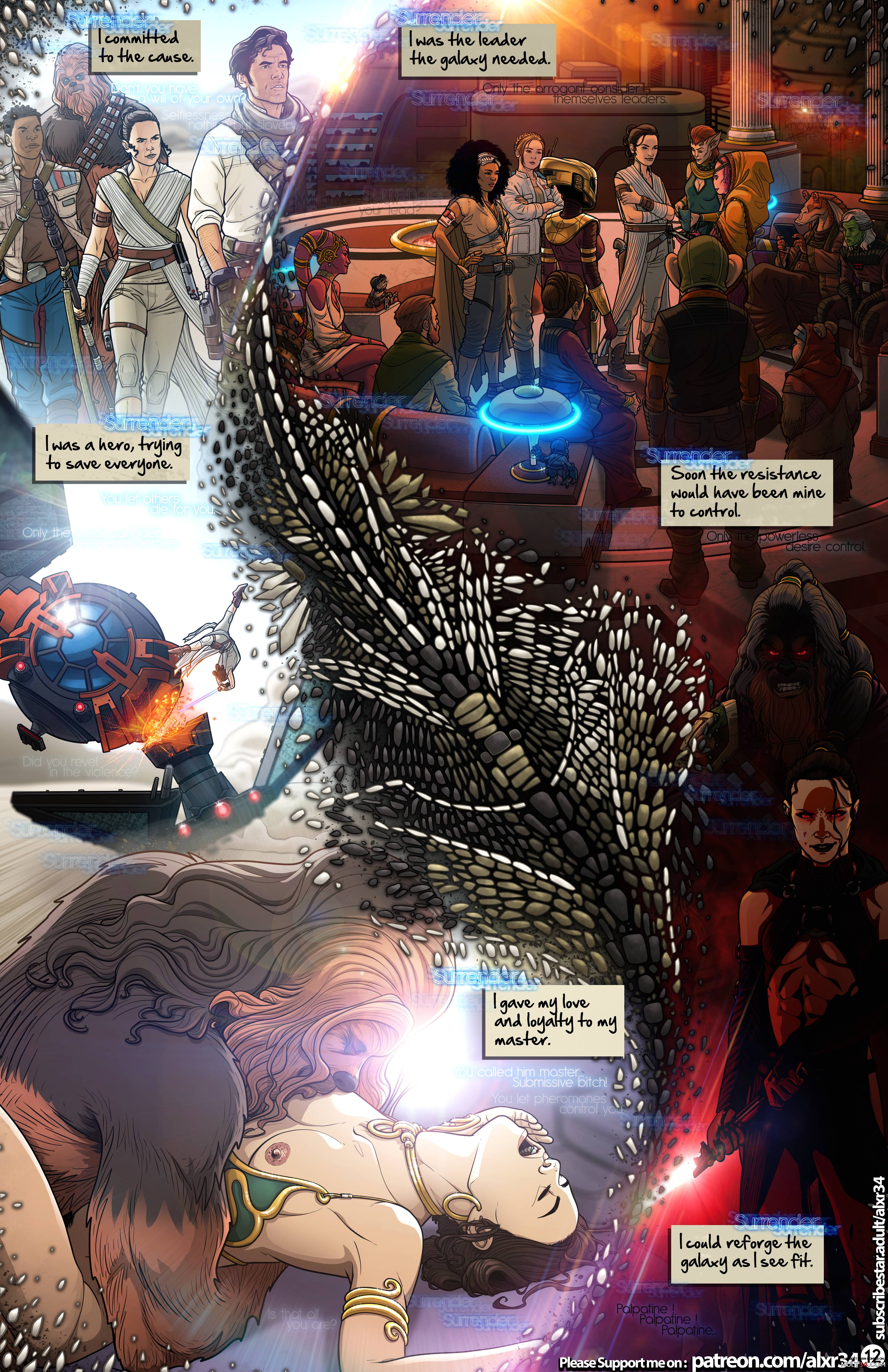 Star Wars: A Complete Guide to Wookie Sex 6 - Hope - Porn Comics page 14