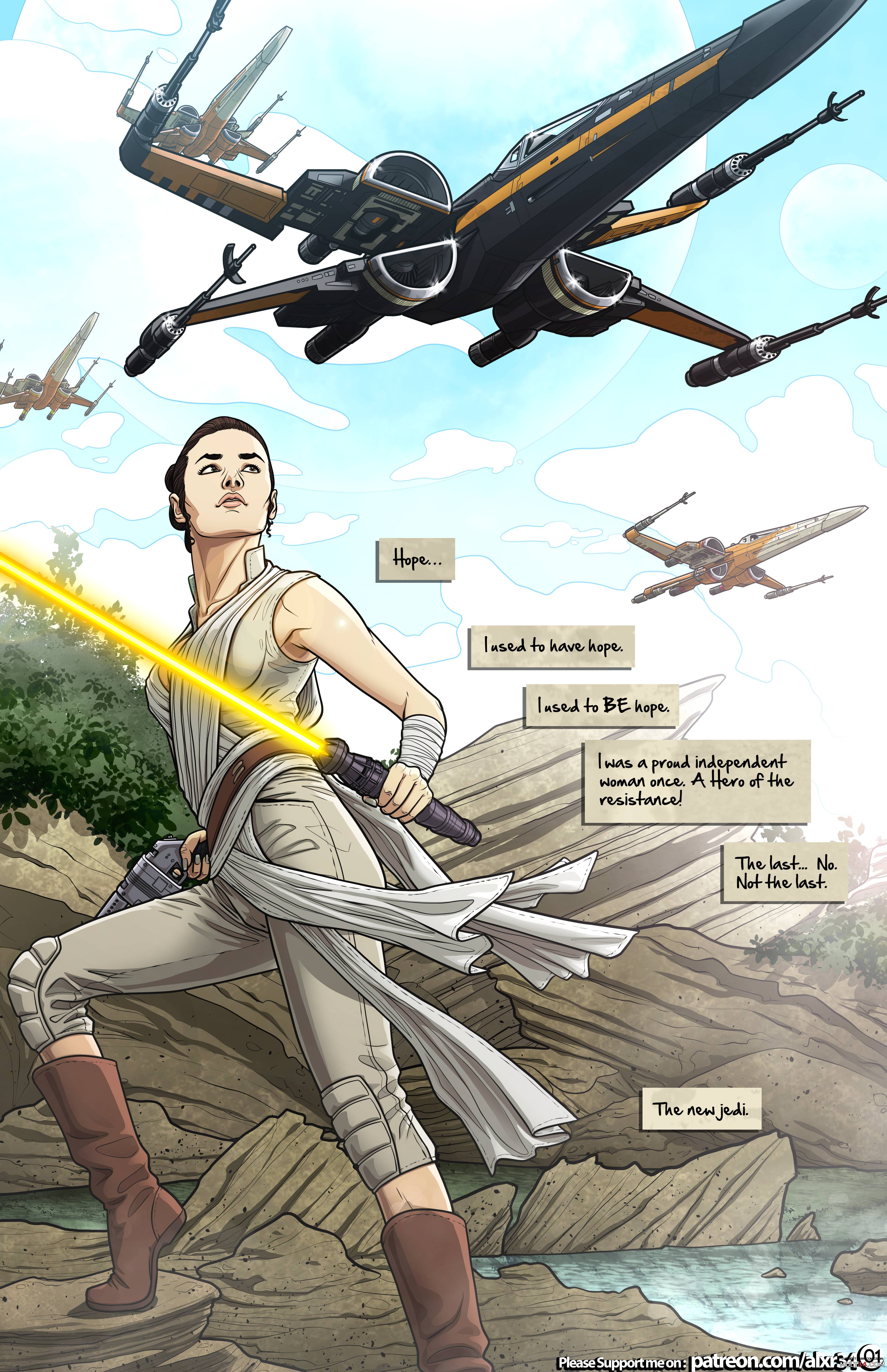 Star Wars: A Complete Guide to Wookie Sex 6 - Hope - Porn Comics page 3