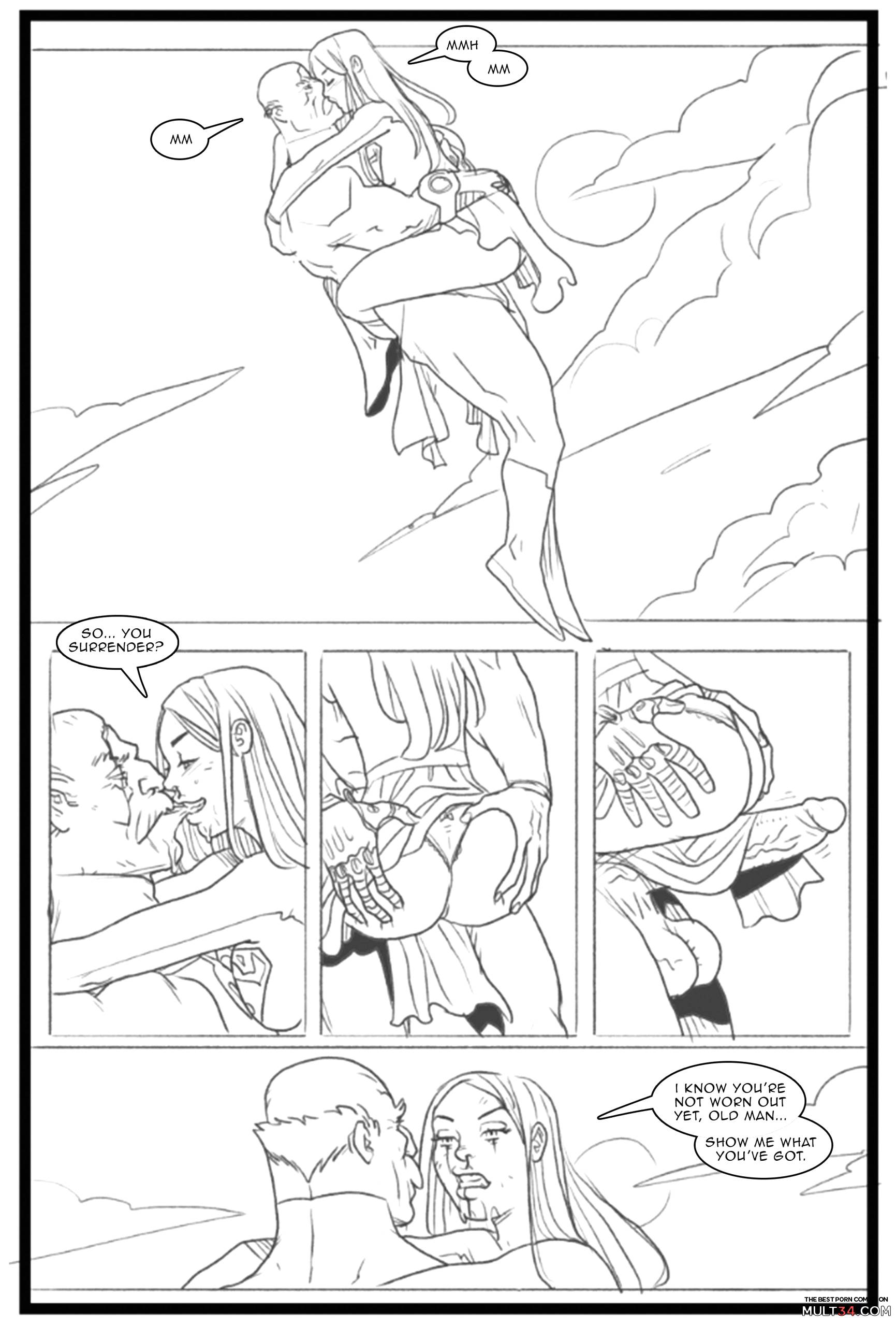 Supergirl vs Conquest - Porn Comics page 18