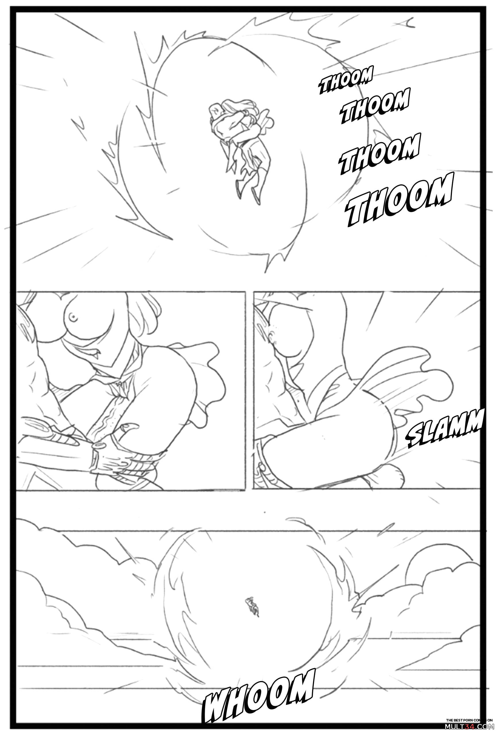 Supergirl vs Conquest - Porn Comics page 20