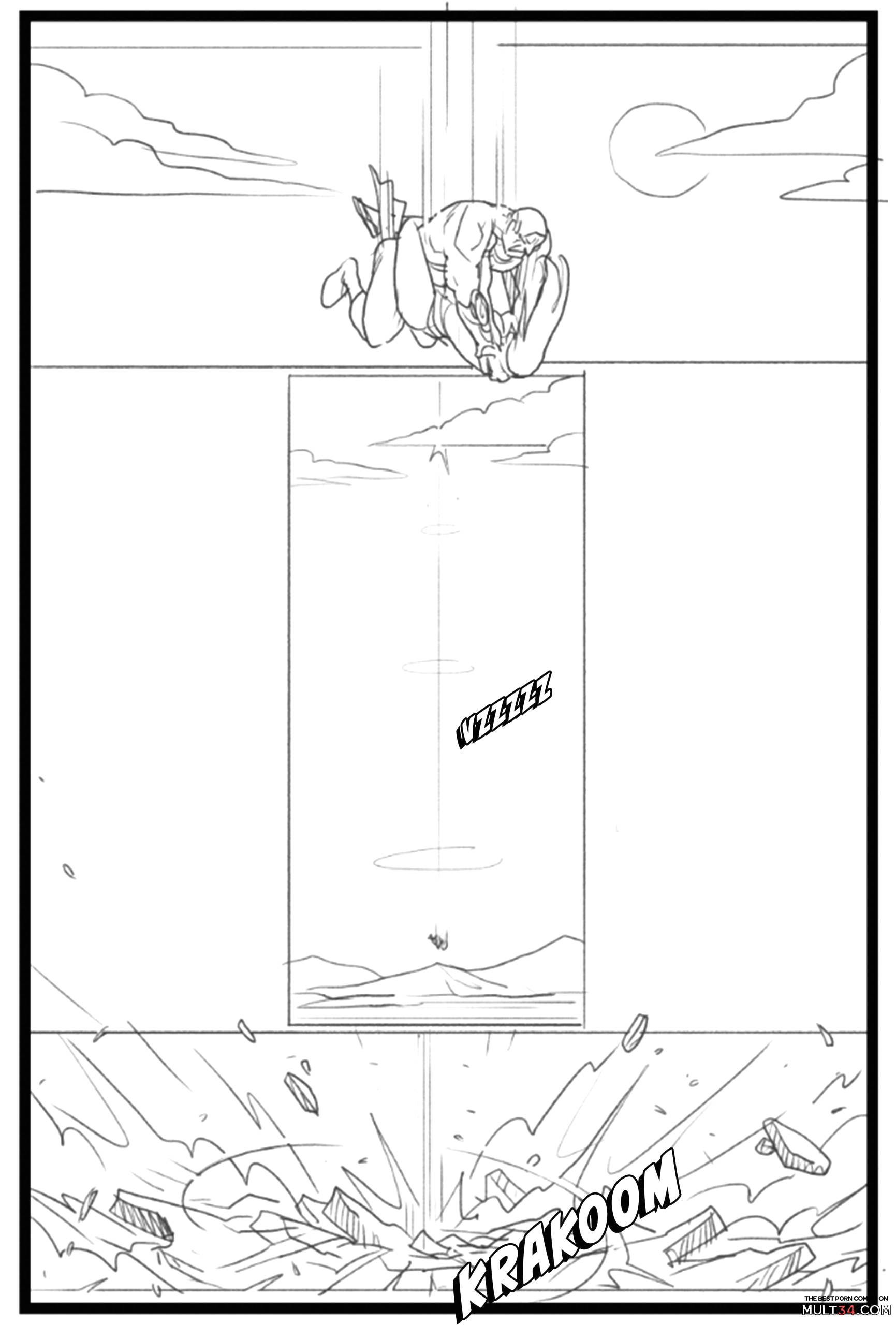 Supergirl vs Conquest - Porn Comics page 22