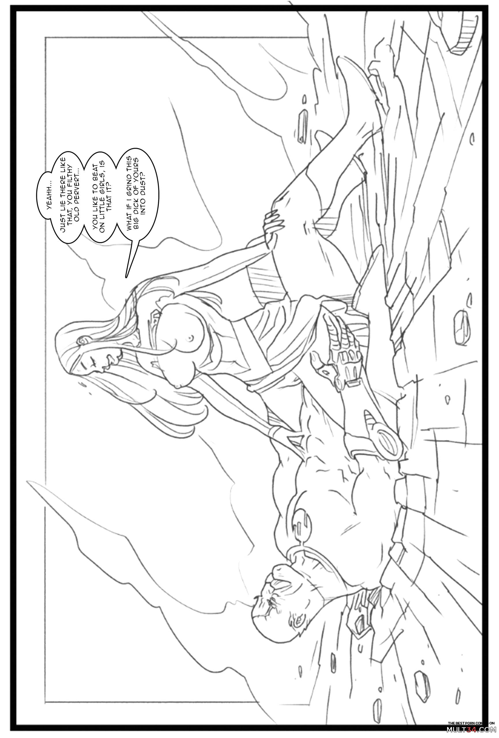 Supergirl vs Conquest - Porn Comics page 24