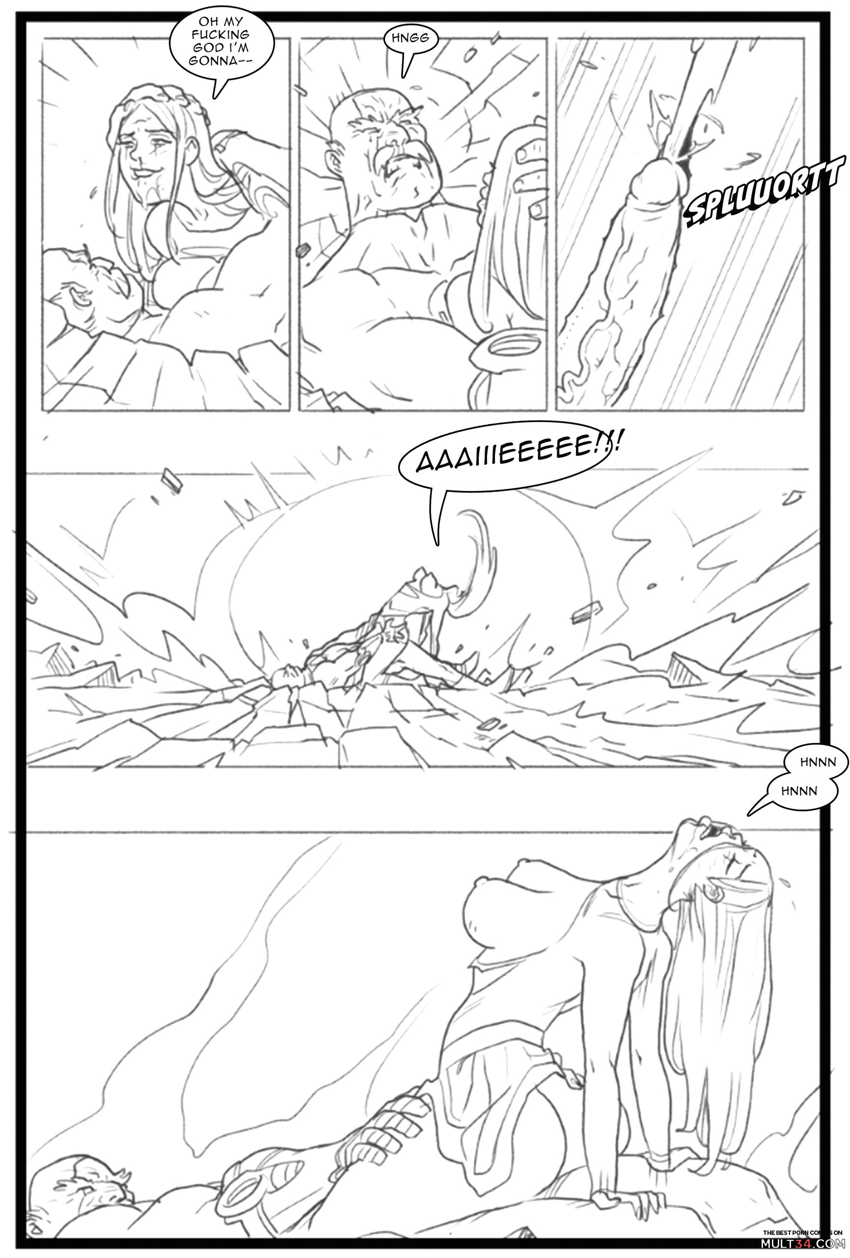 Supergirl vs Conquest - Porn Comics page 26
