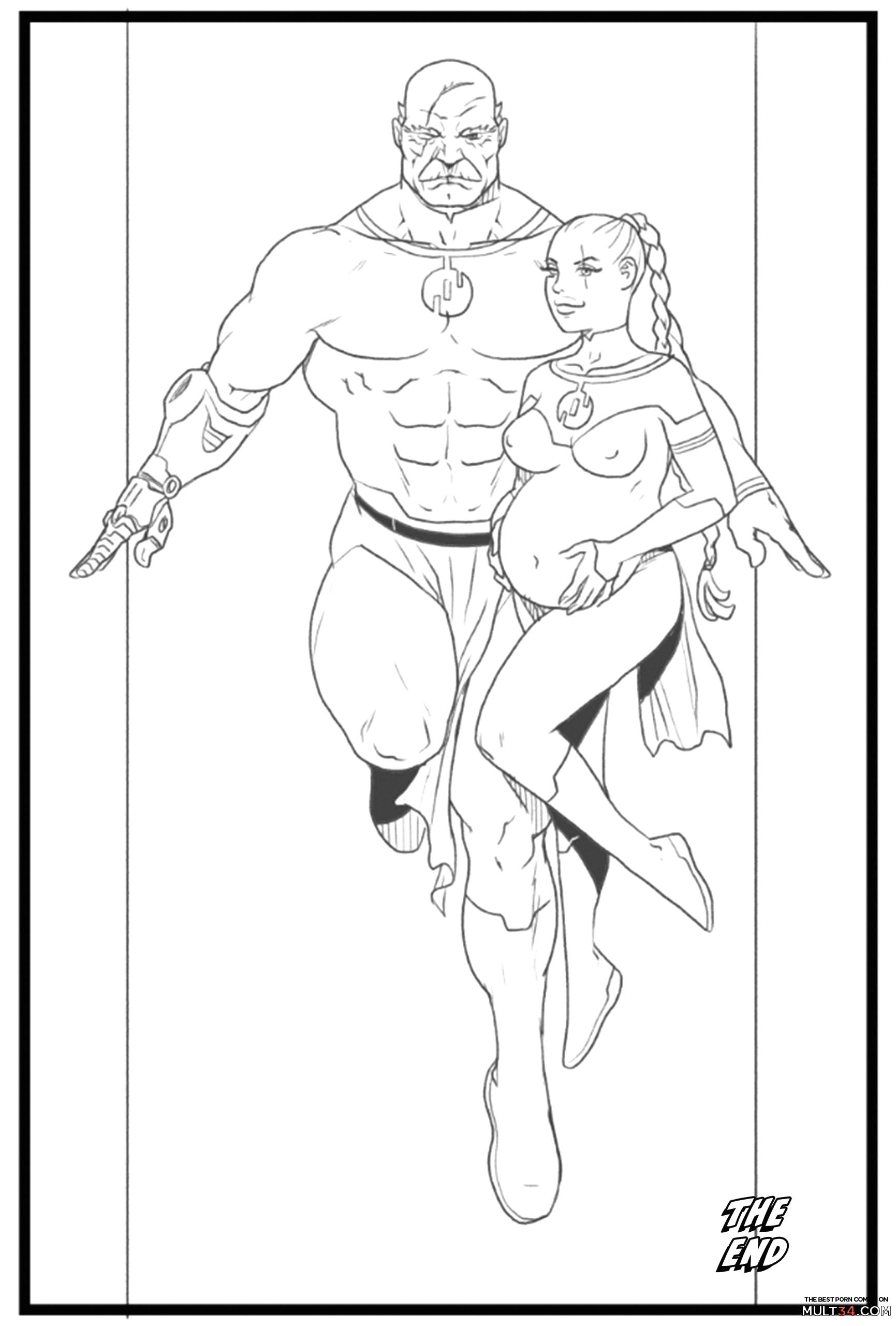 Supergirl vs Conquest - Porn Comics page 28