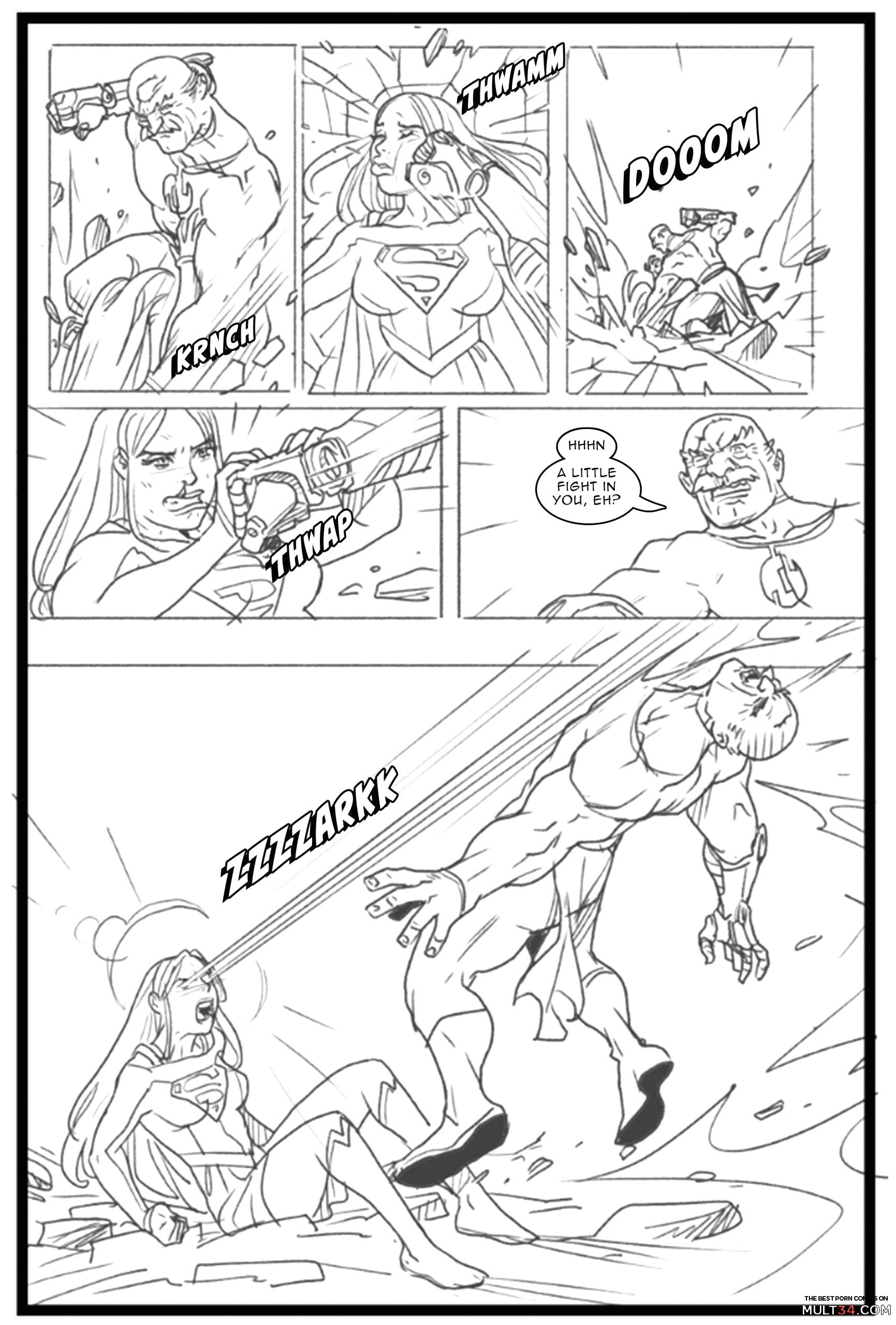 Supergirl vs Conquest - Porn Comics page 5