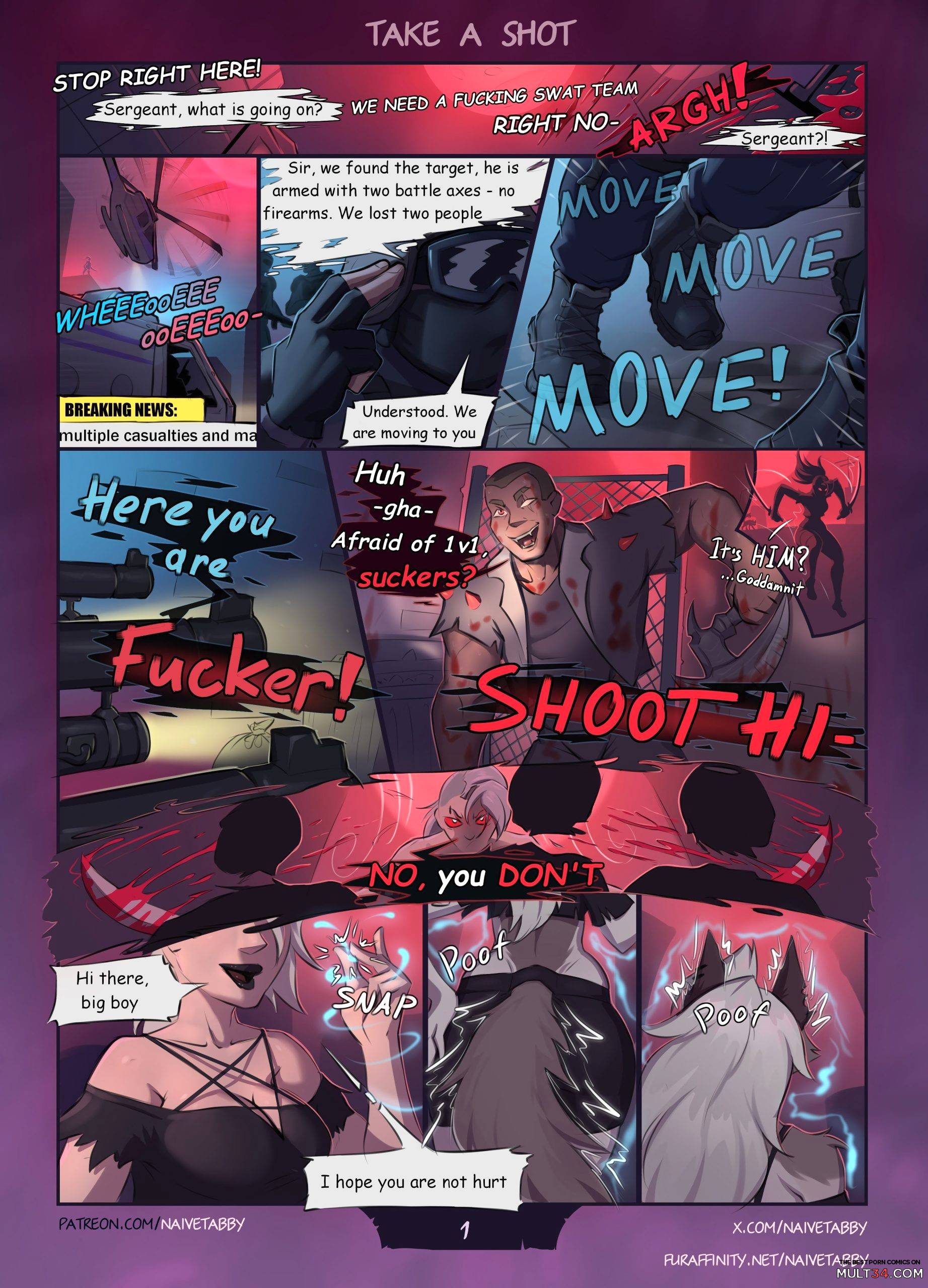 Take a Shot - Porn Comics page 2