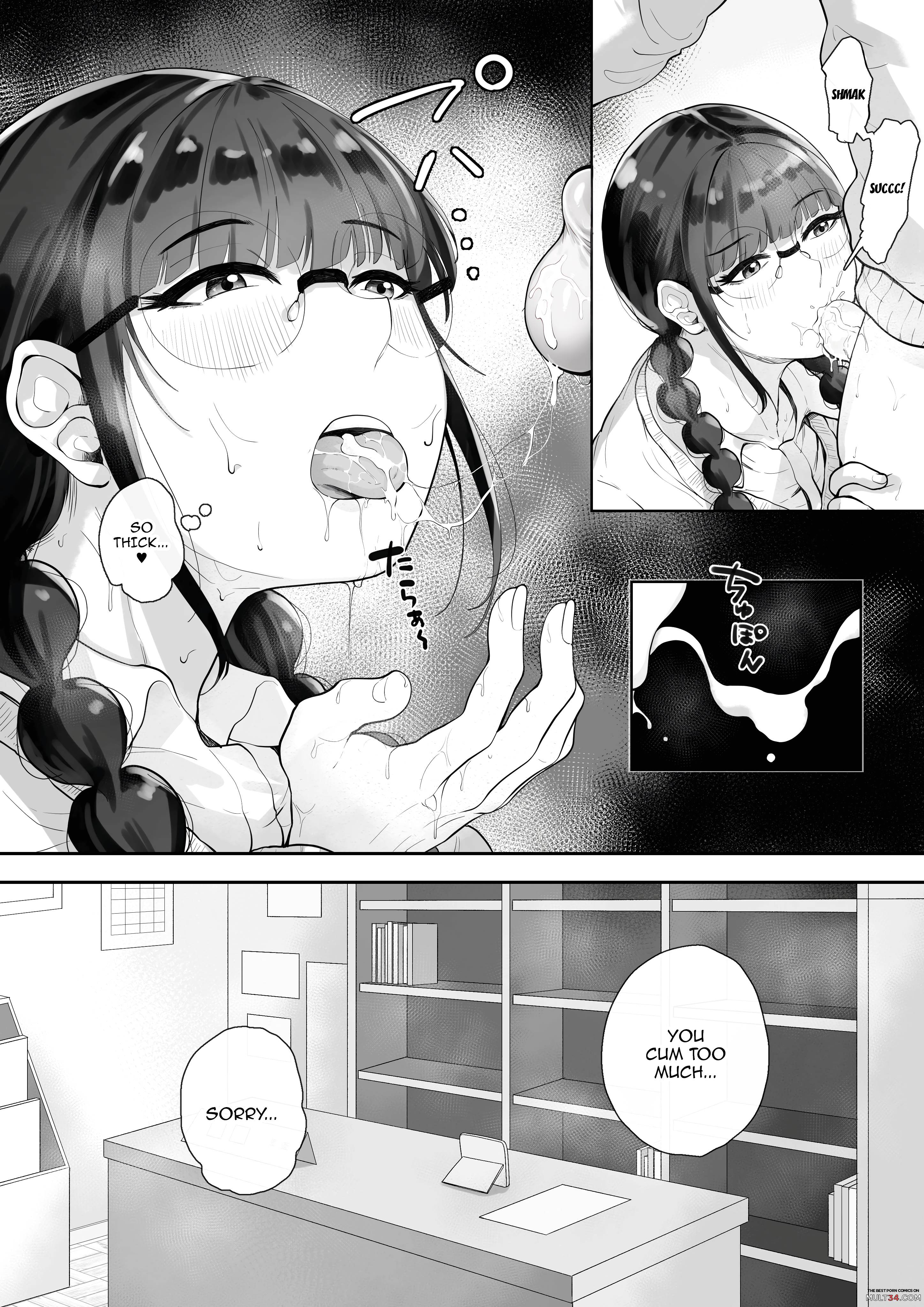 The Busty Library Committee President Is Very Interested In Lewd Stuff page 11