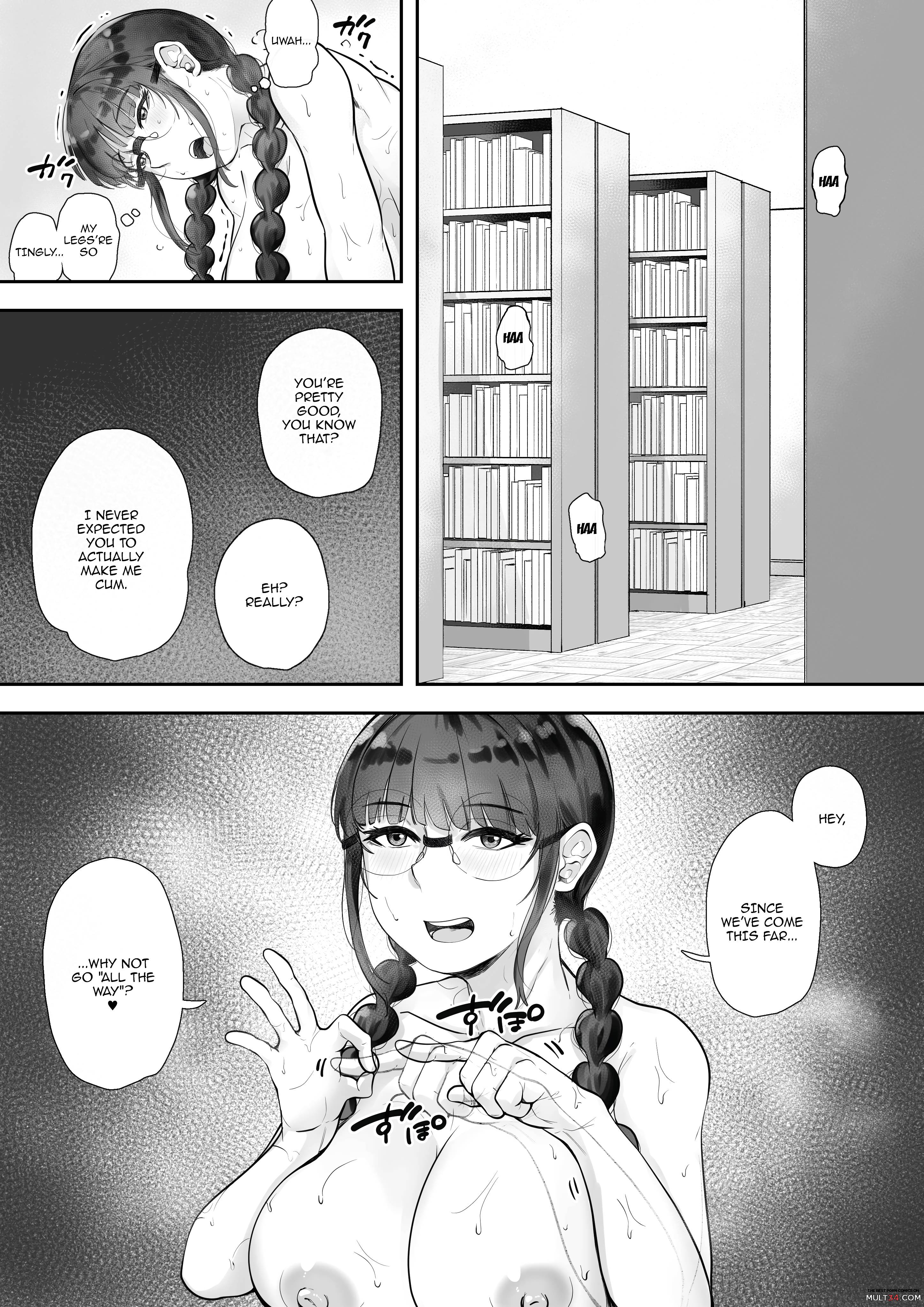 The Busty Library Committee President Is Very Interested In Lewd Stuff page 18