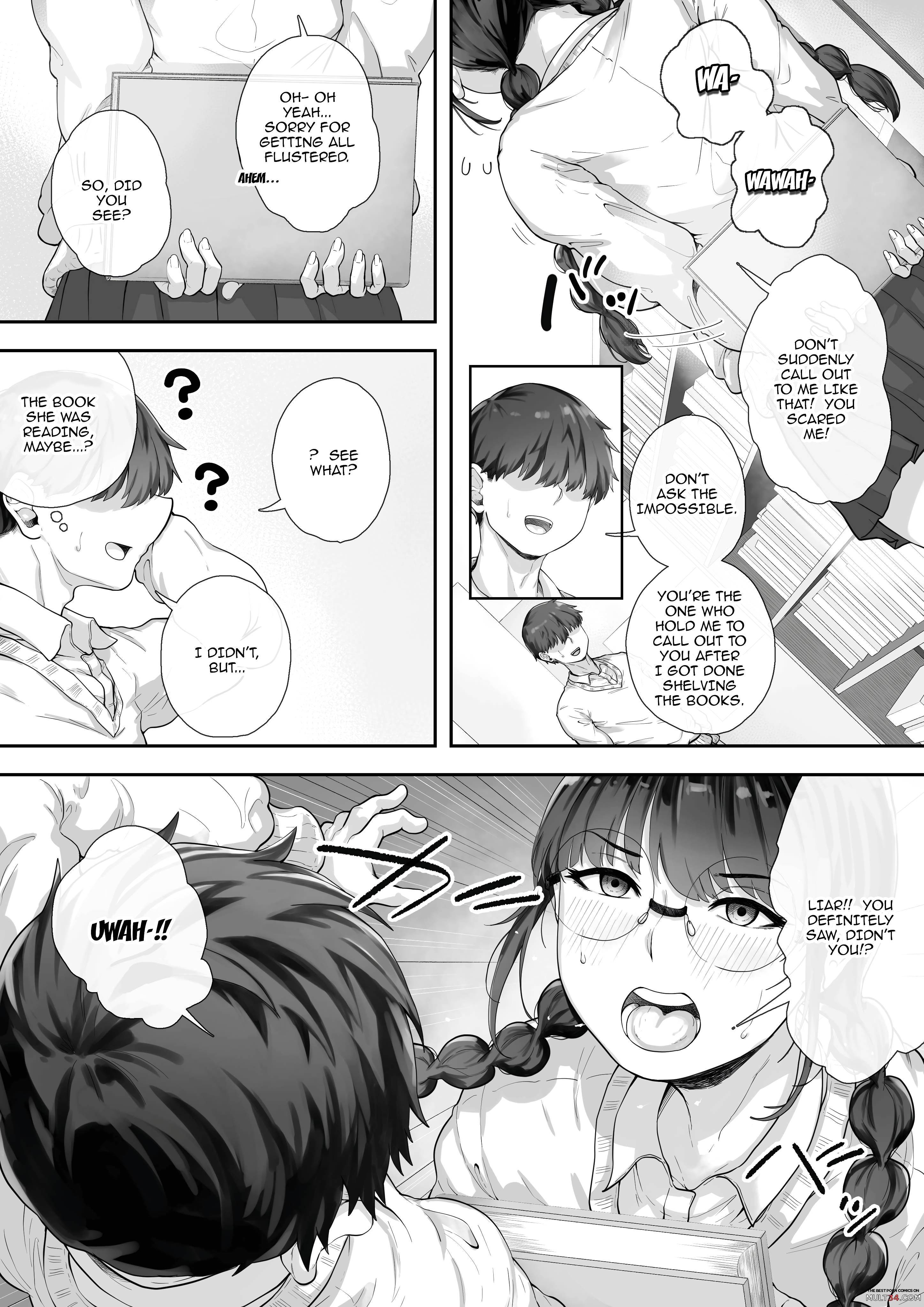 The Busty Library Committee President Is Very Interested In Lewd Stuff page 3
