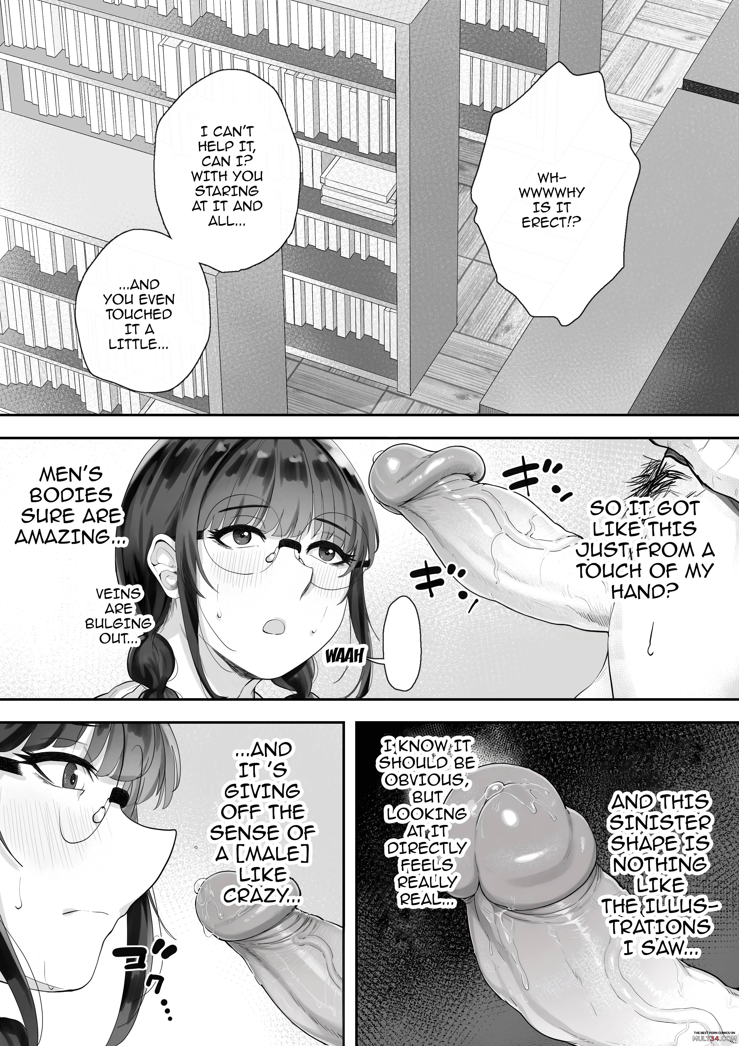 The Busty Library Committee President Is Very Interested In Lewd Stuff page 7