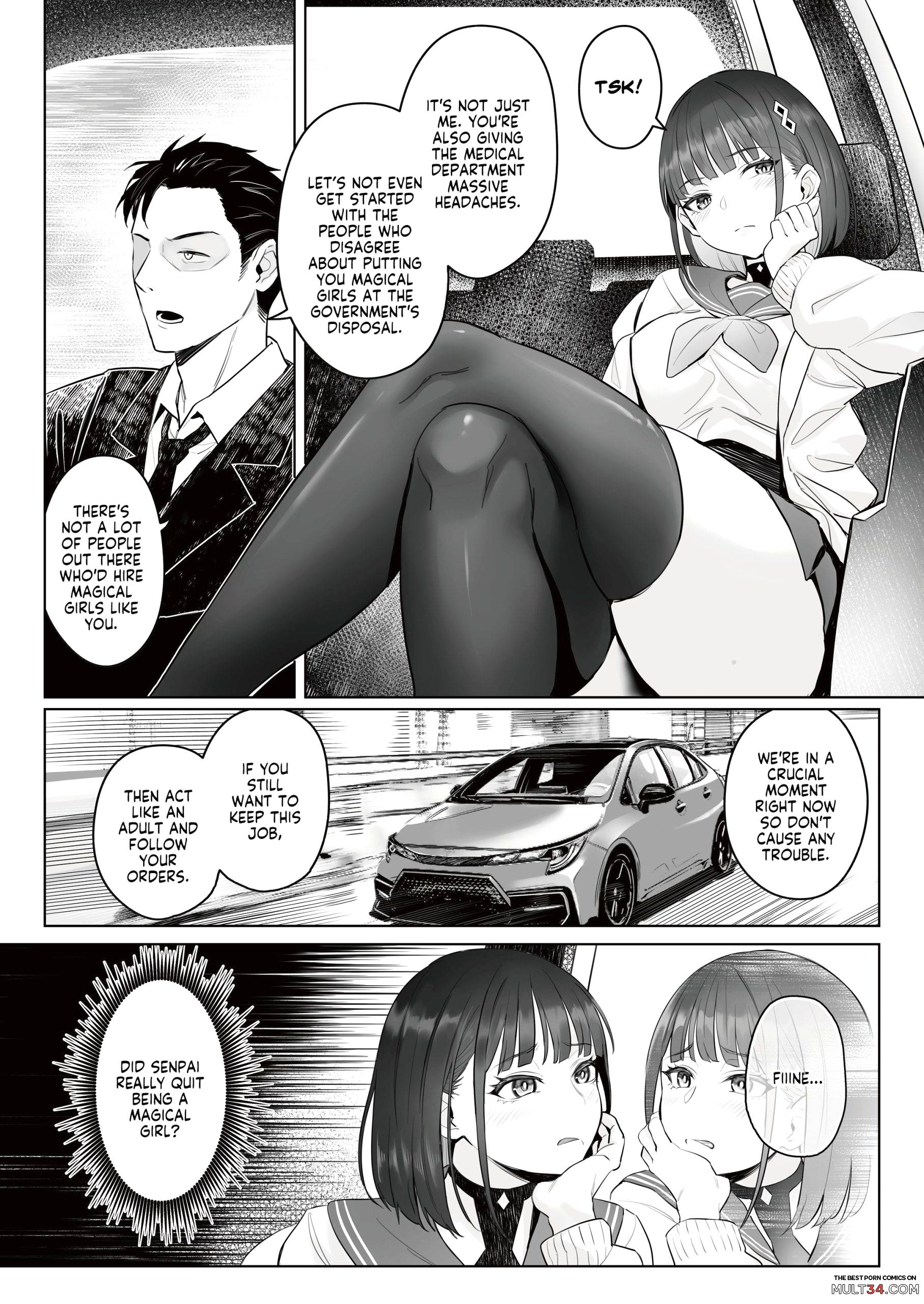 The Former Magical Girl Blue's Work page 11