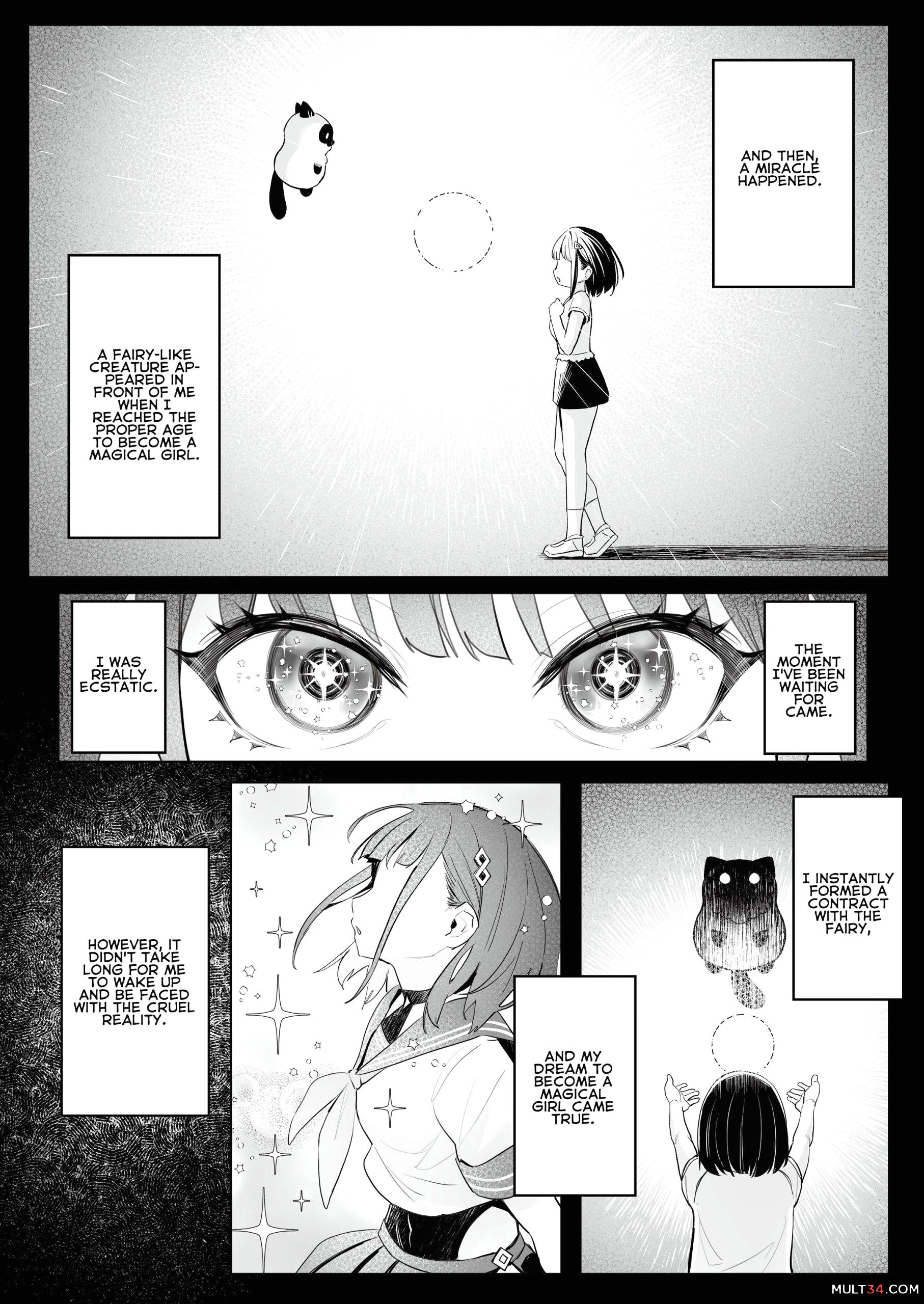 The Former Magical Girl Blue's Work page 3