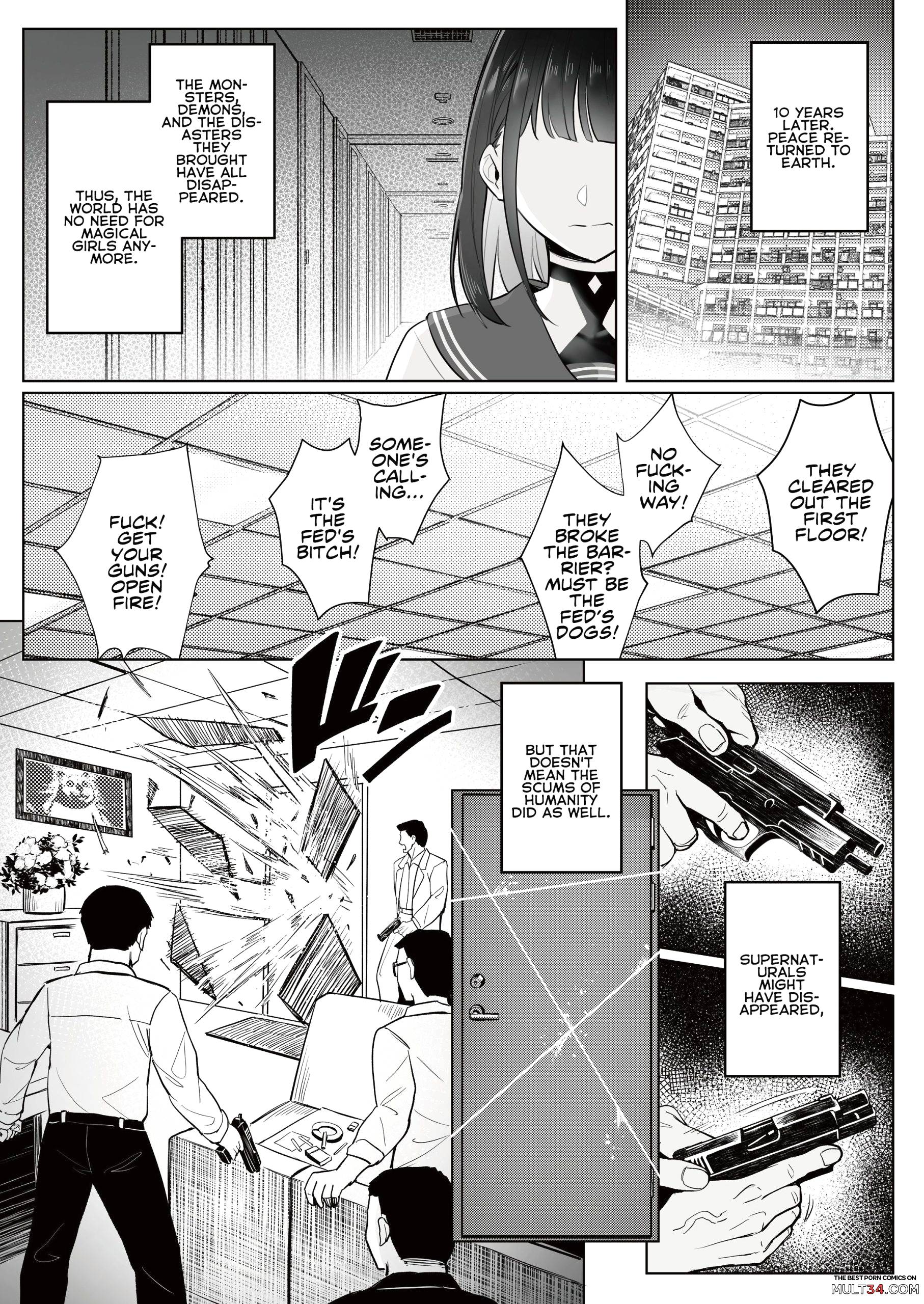 The Former Magical Girl Blue's Work page 8