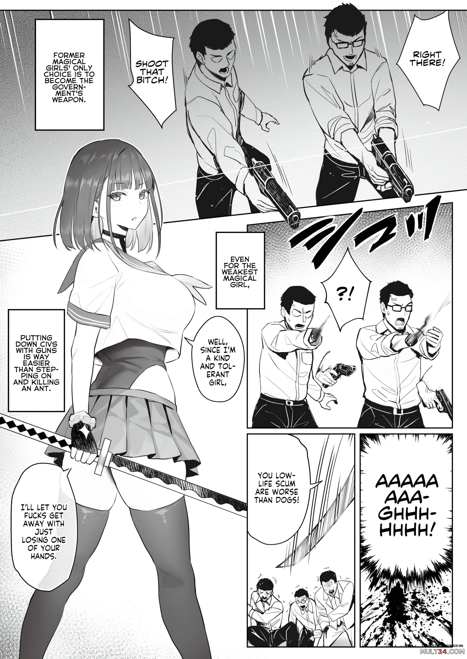 The Former Magical Girl Blue's Work page 9