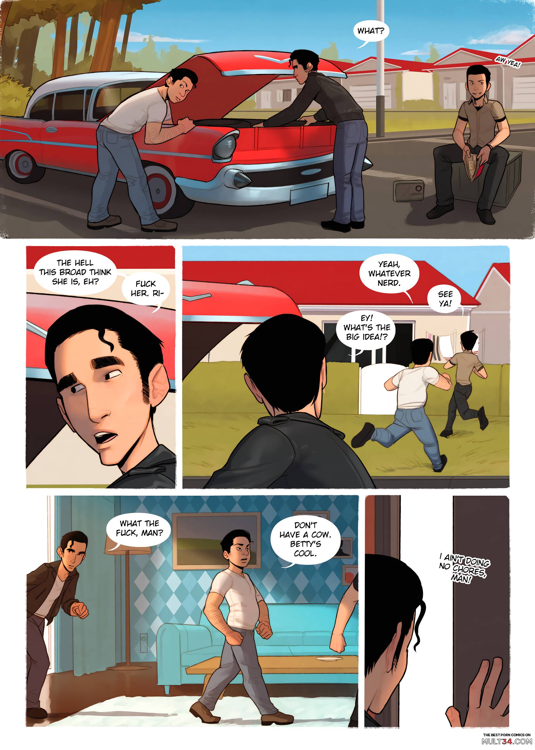 The Good Old Times - Porn Comics page 3